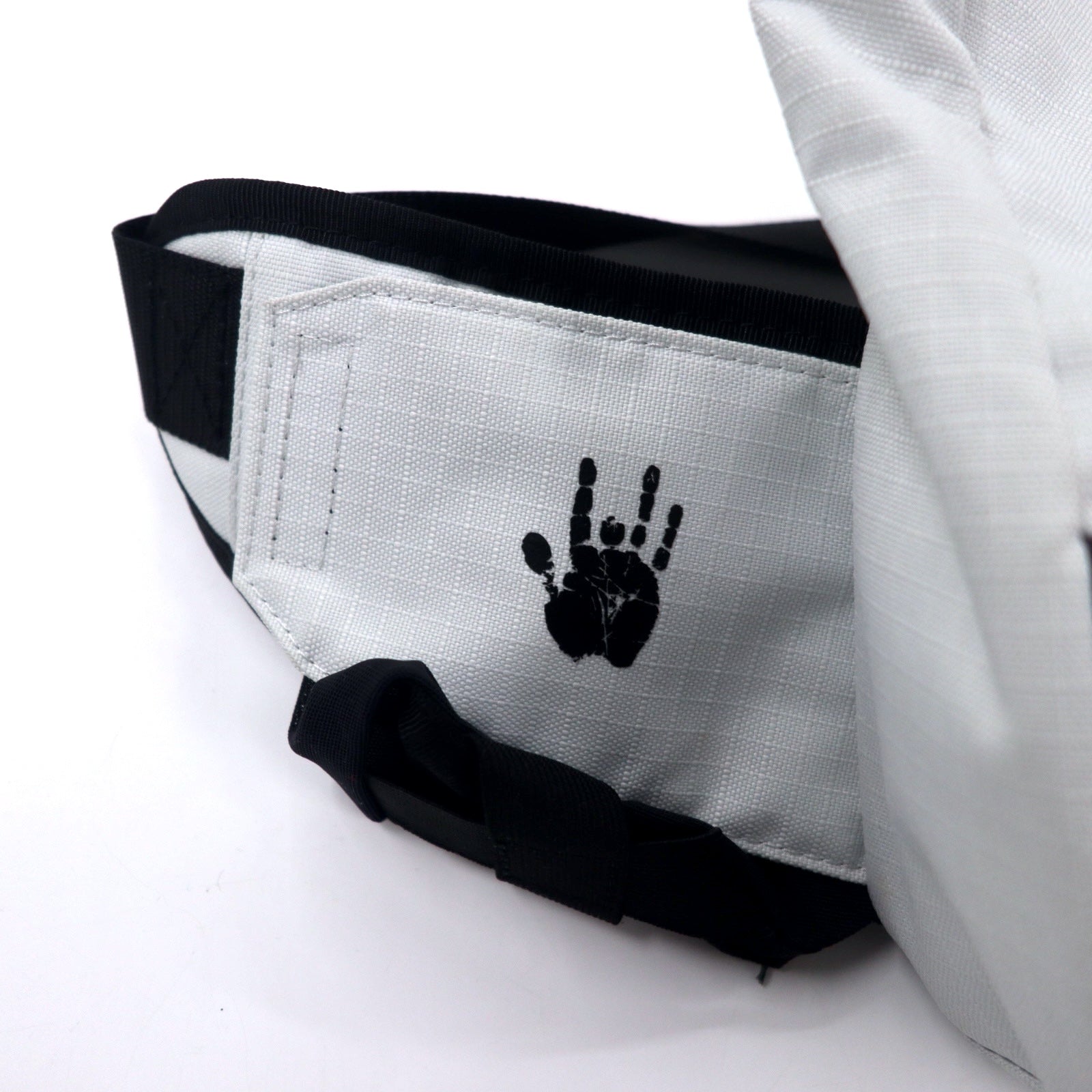 KEEN × JERRY GARCIA Marsupio Borsa a tracolla Bianca Poliestere Ripstop Cinghia con gancio