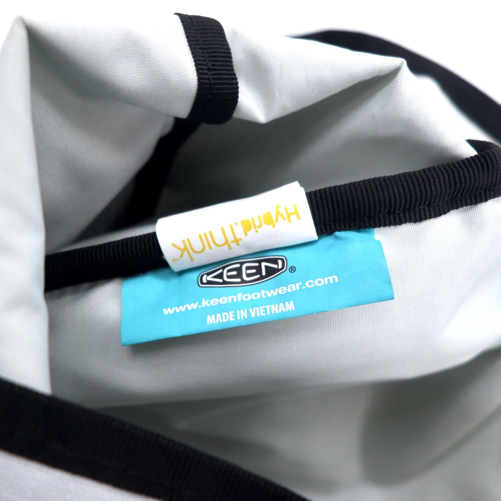 KEEN × JERRY GARCIA Marsupio Borsa a tracolla Bianca Poliestere Ripstop Cinghia con gancio