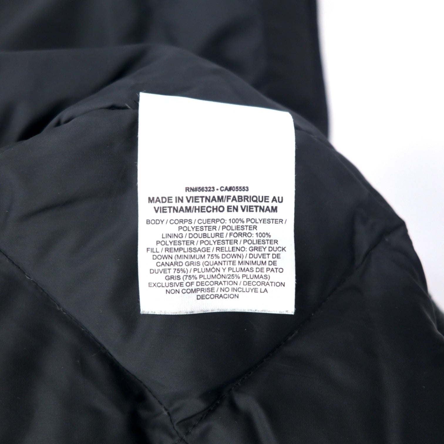 NIKE Downtown 550 Hoodie Giacca piumino M Nero Poliestere Cappuccio rimovibile Doppia cerniera Downtown 550 Hooded Down Fill Parka Jacket 678271-010