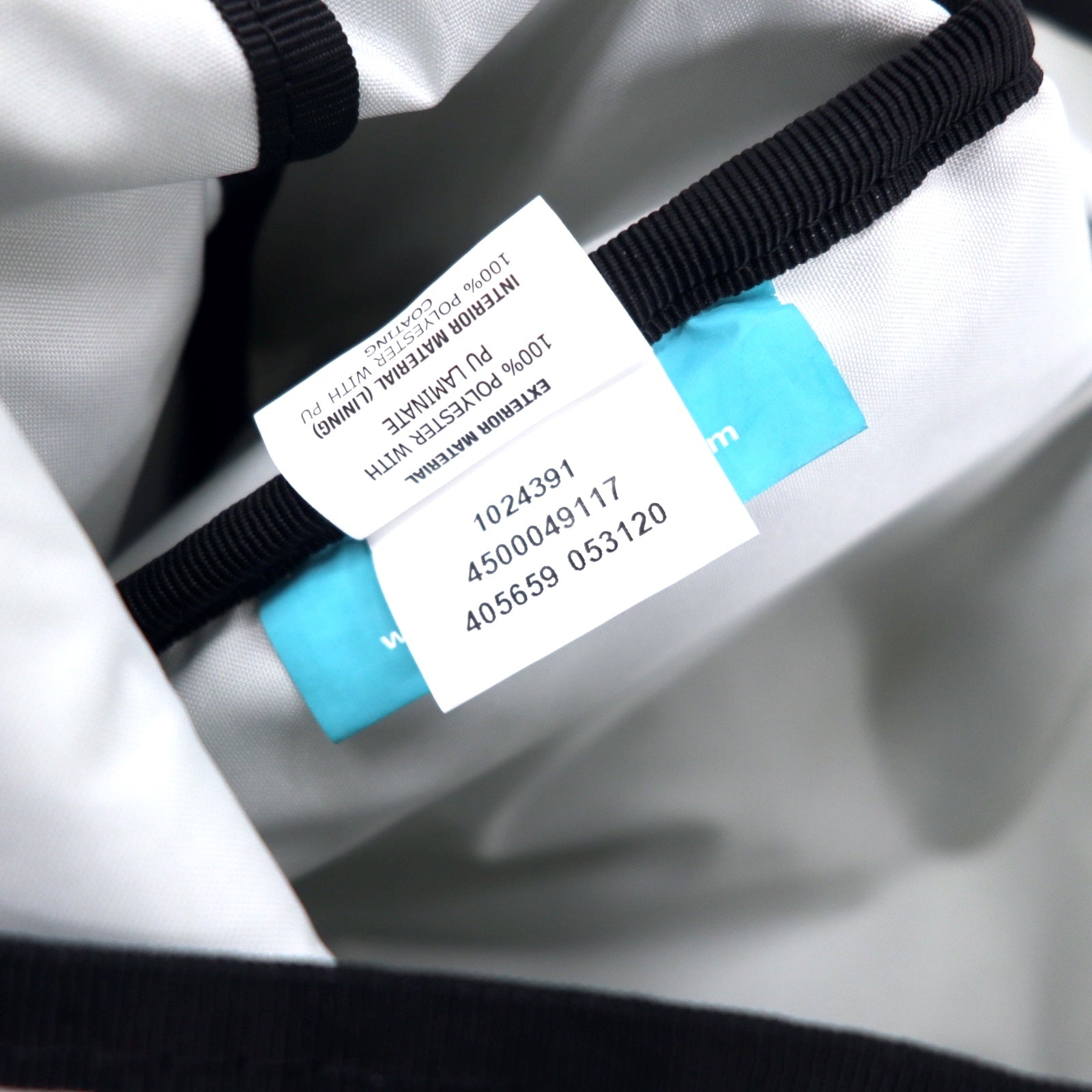 KEEN × JERRY GARCIA Marsupio Borsa a tracolla Bianca Poliestere Ripstop Cinghia con gancio
