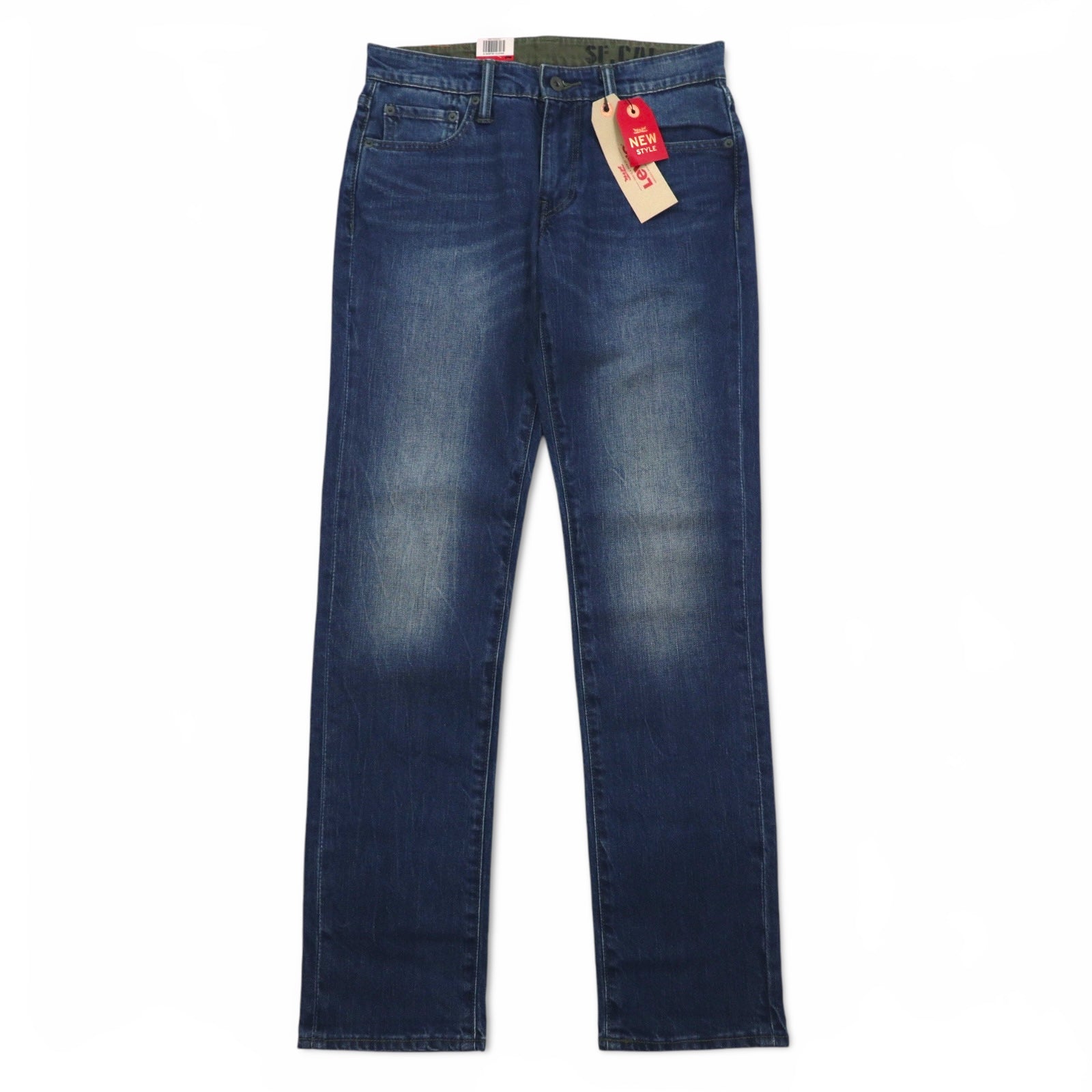 Levi's 511 Jeans Slim Fit M Blu, interno mimetico, cotone stretch, SF.CAL 28731-0001, nuovo con etichette