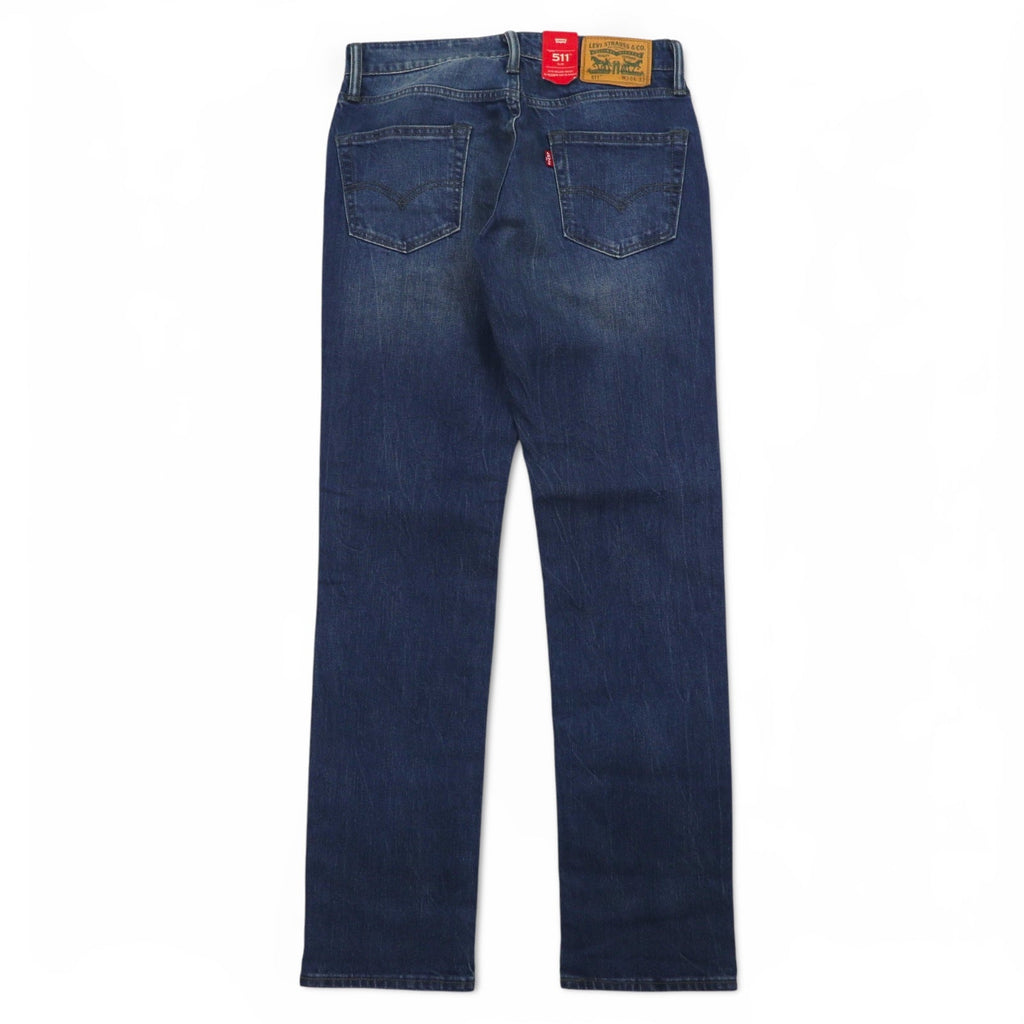 Levi's 511 Jeans Slim Fit M Blu, interno mimetico, cotone stretch, SF.CAL 28731-0001, nuovo con etichette