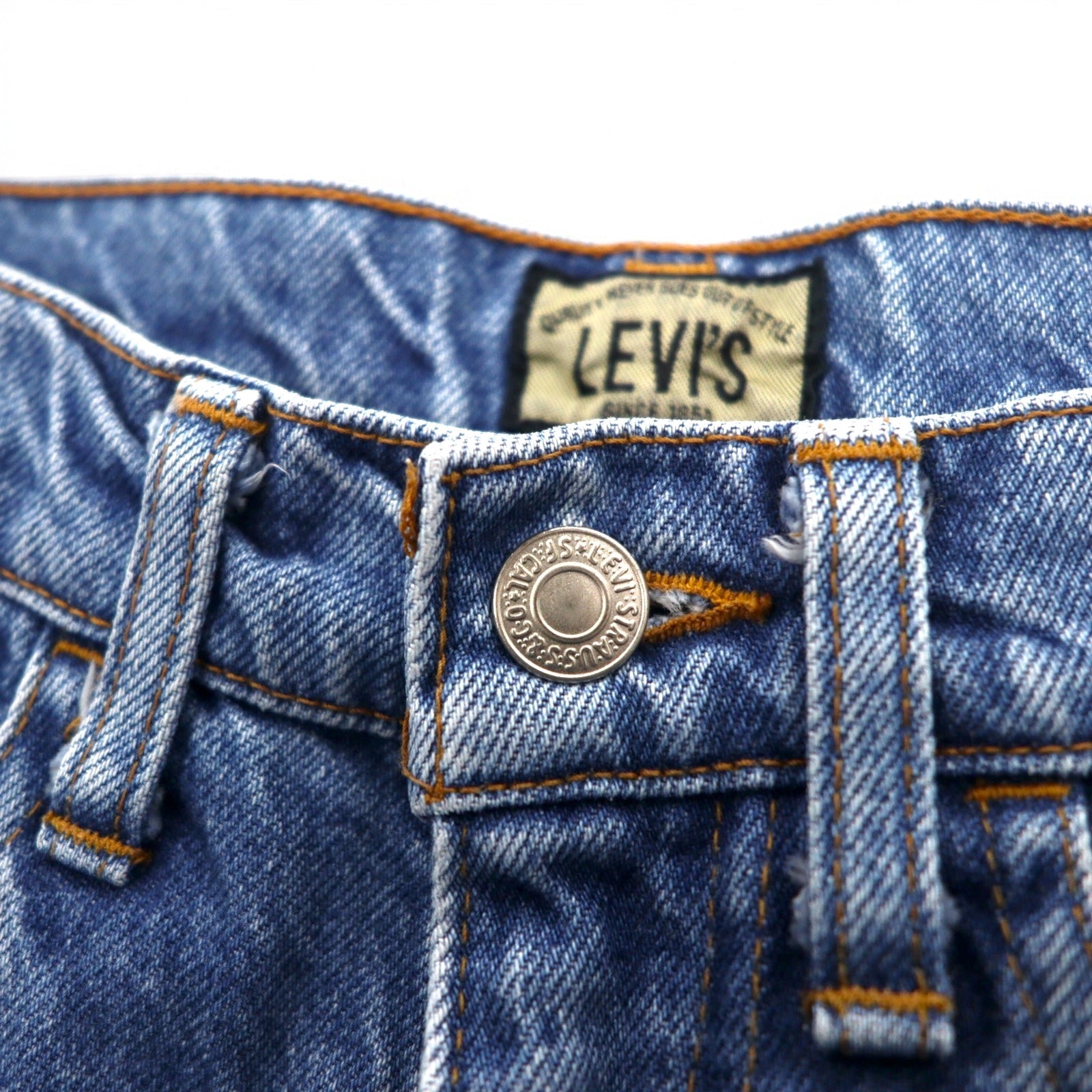 LEVI'S Anni '90 Big E Silver Tab 636 Jeans Tapered M Blu 636-0203 Made in Japan
