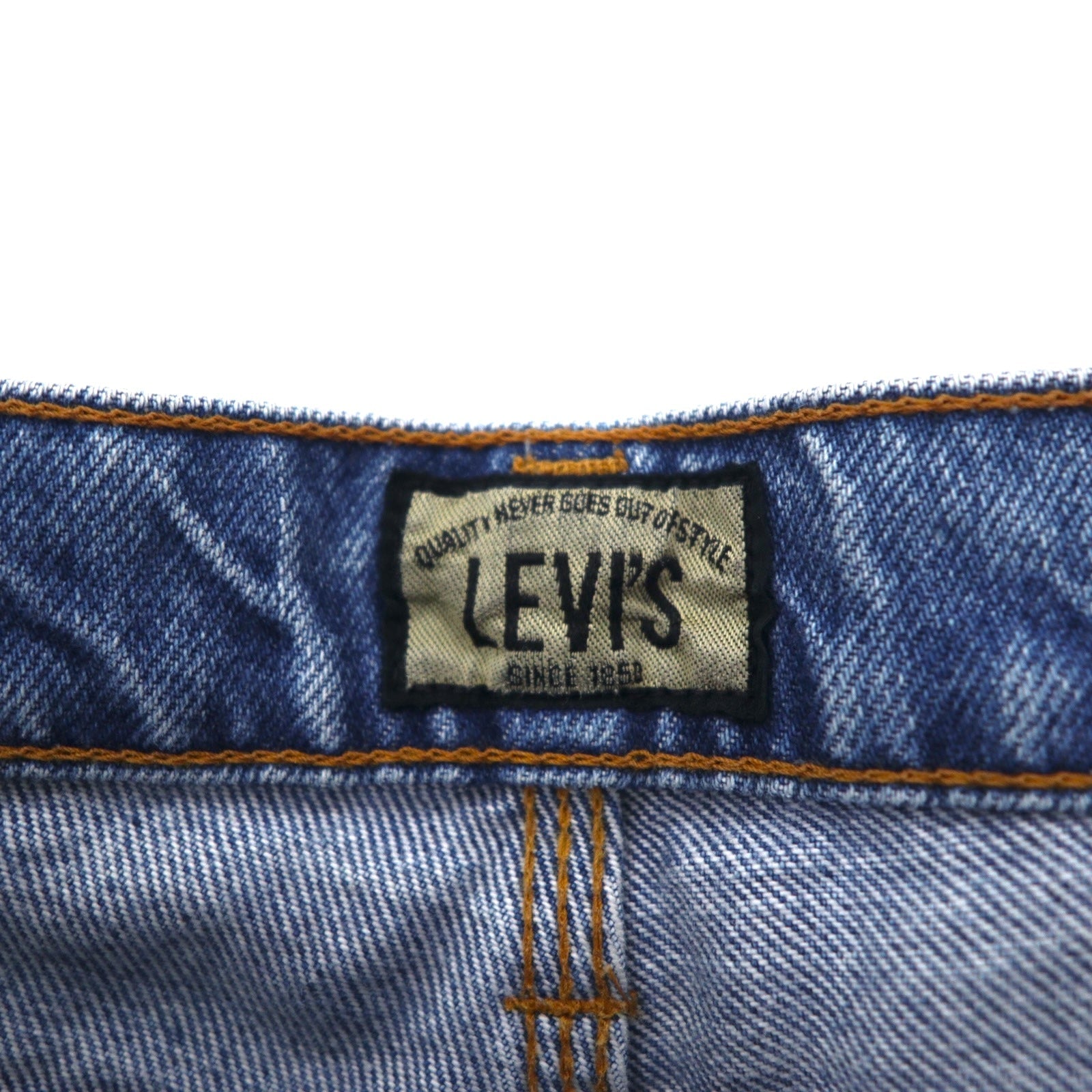LEVI'S Anni '90 Big E Silver Tab 636 Jeans Tapered M Blu 636-0203 Made in Japan