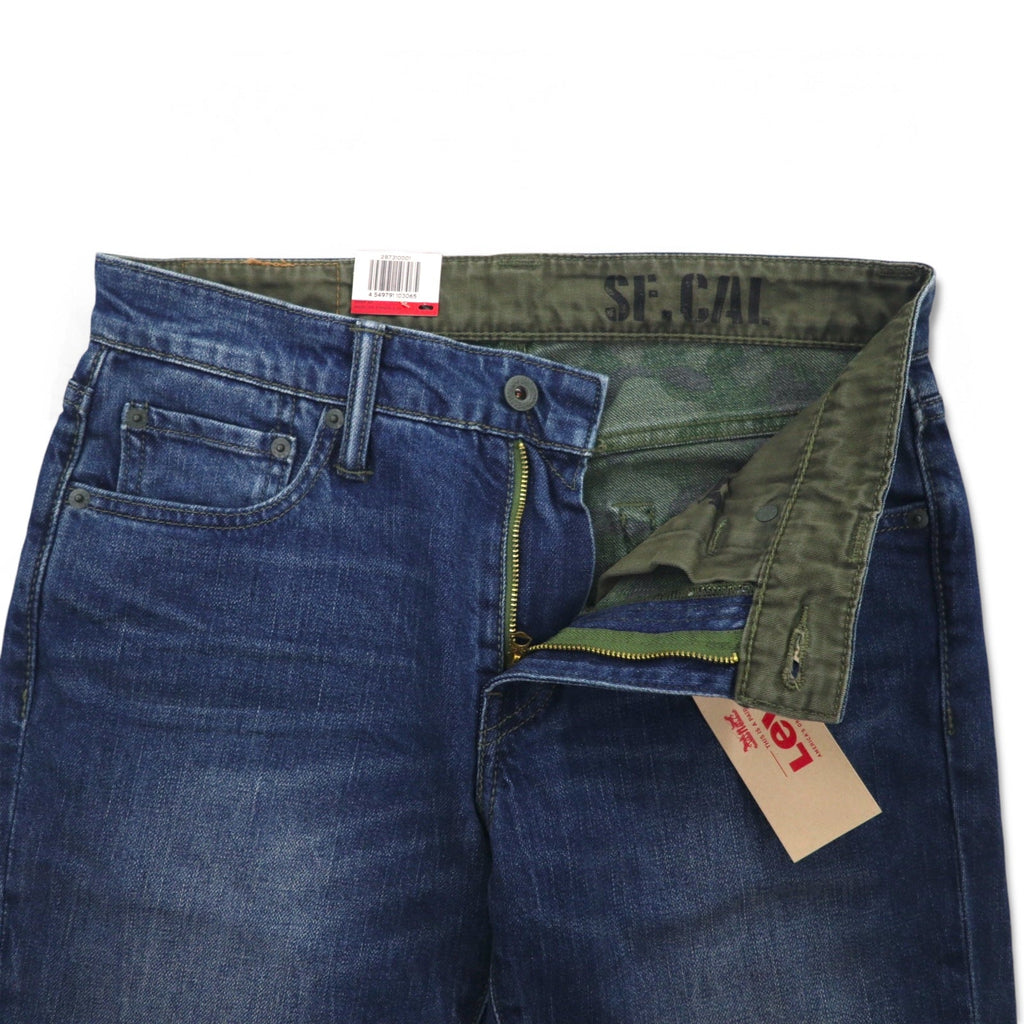 Levi's 511 Jeans Slim Fit M Blu, interno mimetico, cotone stretch, SF.CAL 28731-0001, nuovo con etichette