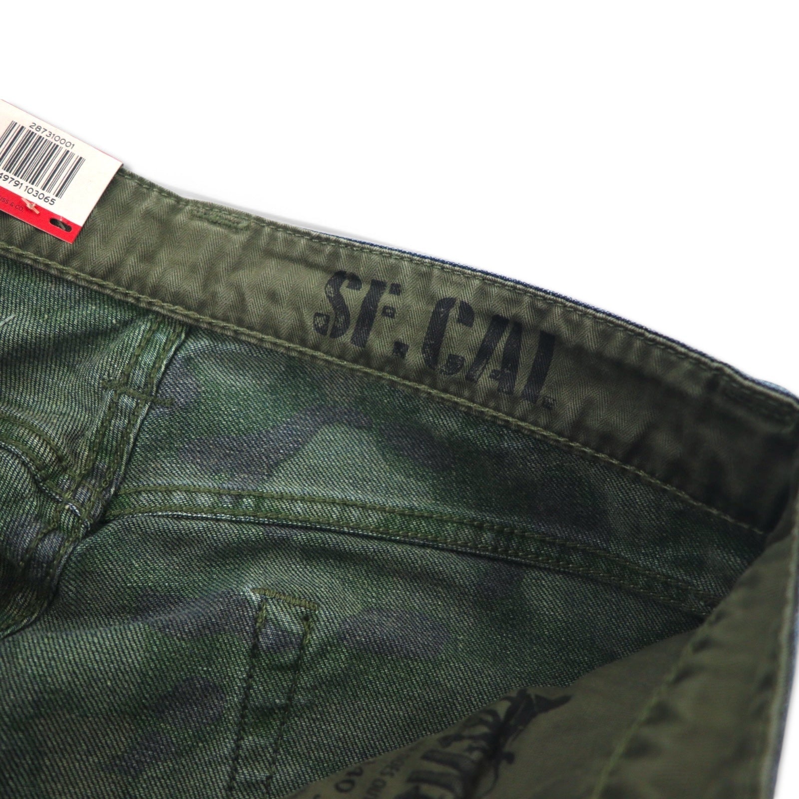 Levi's 511 Jeans Slim Fit M Blu, interno mimetico, cotone stretch, SF.CAL 28731-0001, nuovo con etichette