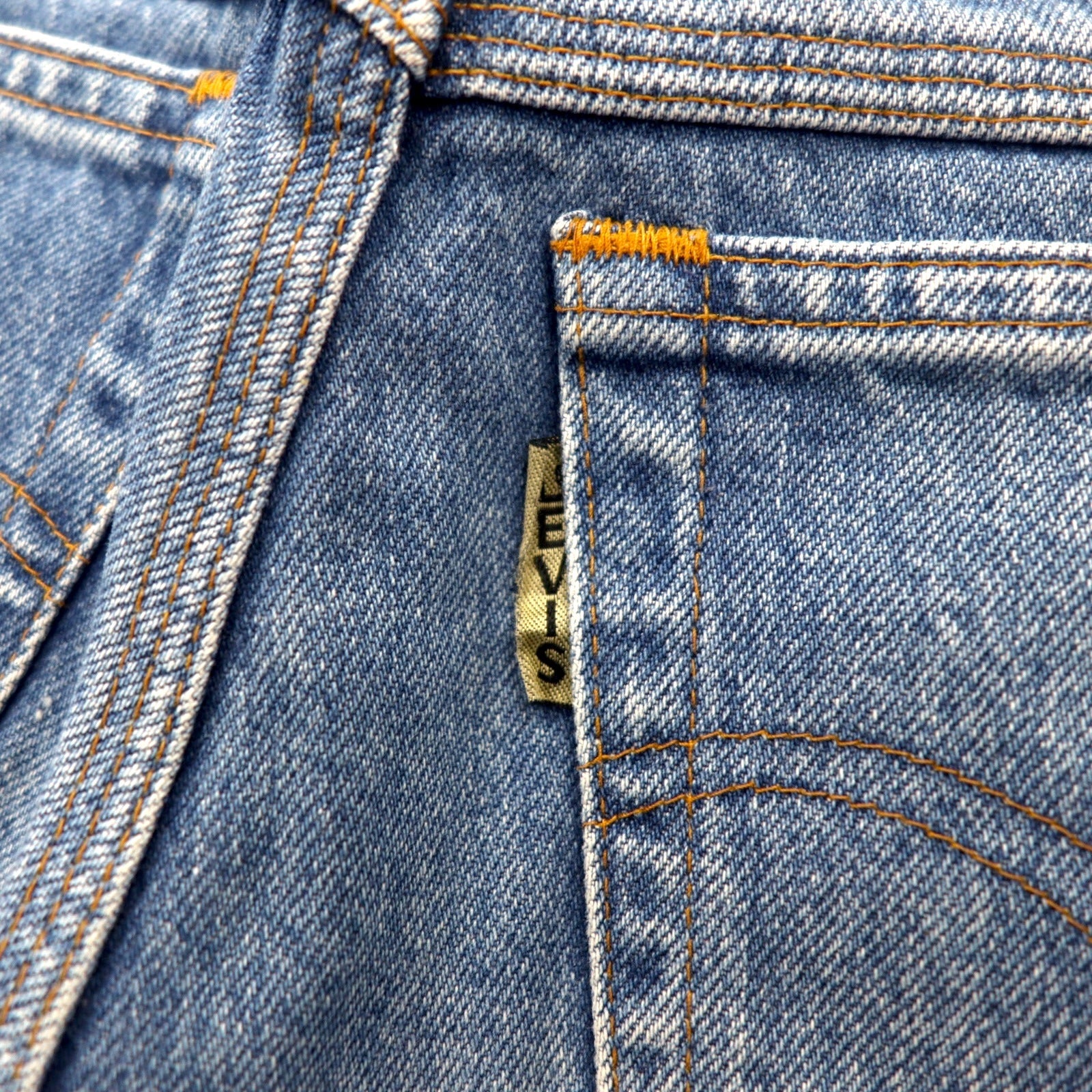 LEVI'S Anni '90 Big E Silver Tab 636 Jeans Tapered M Blu 636-0203 Made in Japan
