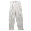 Lee CASUALS Anni '90 Pantaloni Chino a Pieghe Ampi Affusolati M Beige Cotone WRINKLE FREE Fabbricati in Messico