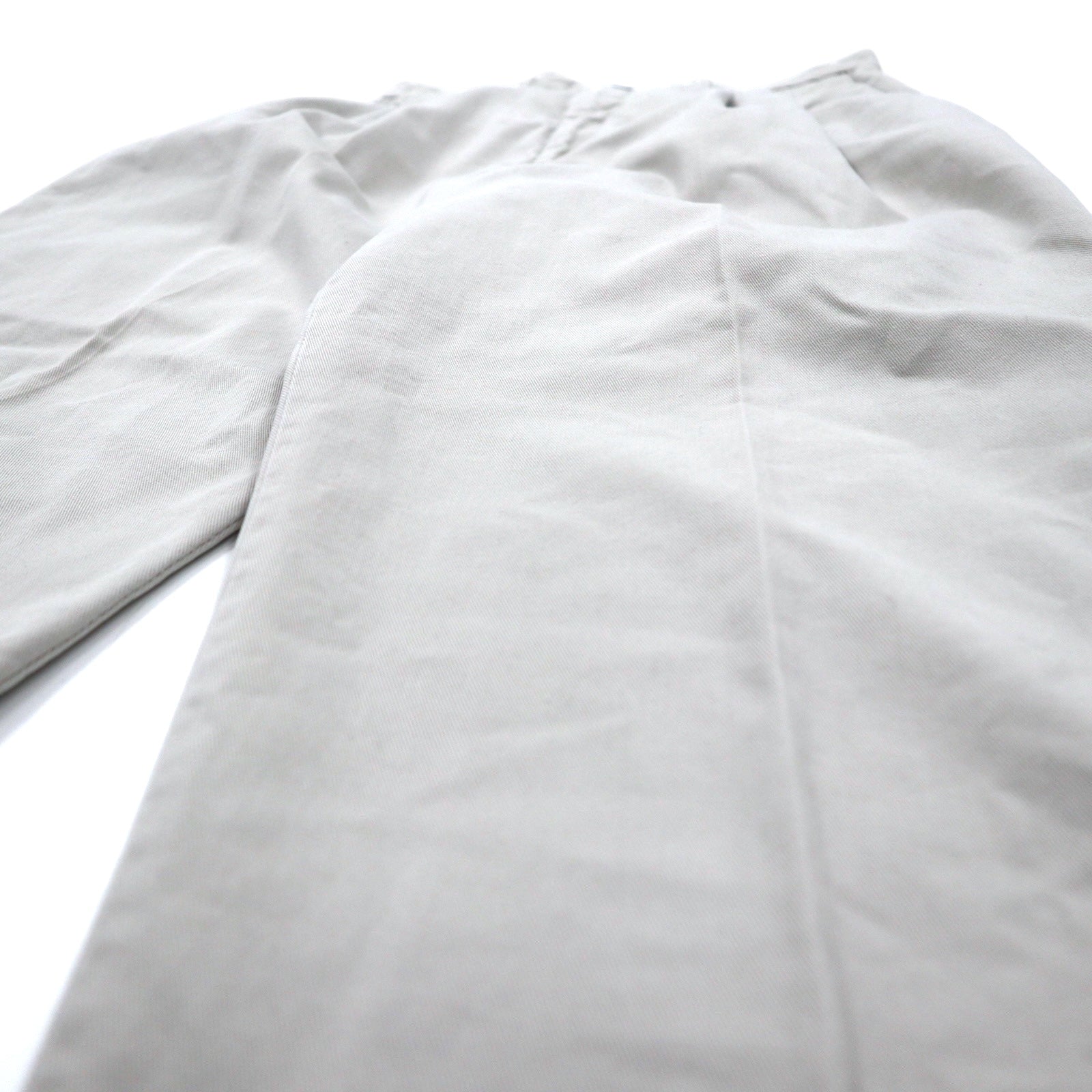 Lee CASUALS Anni '90 Pantaloni Chino a Pieghe Ampi Affusolati M Beige Cotone WRINKLE FREE Fabbricati in Messico