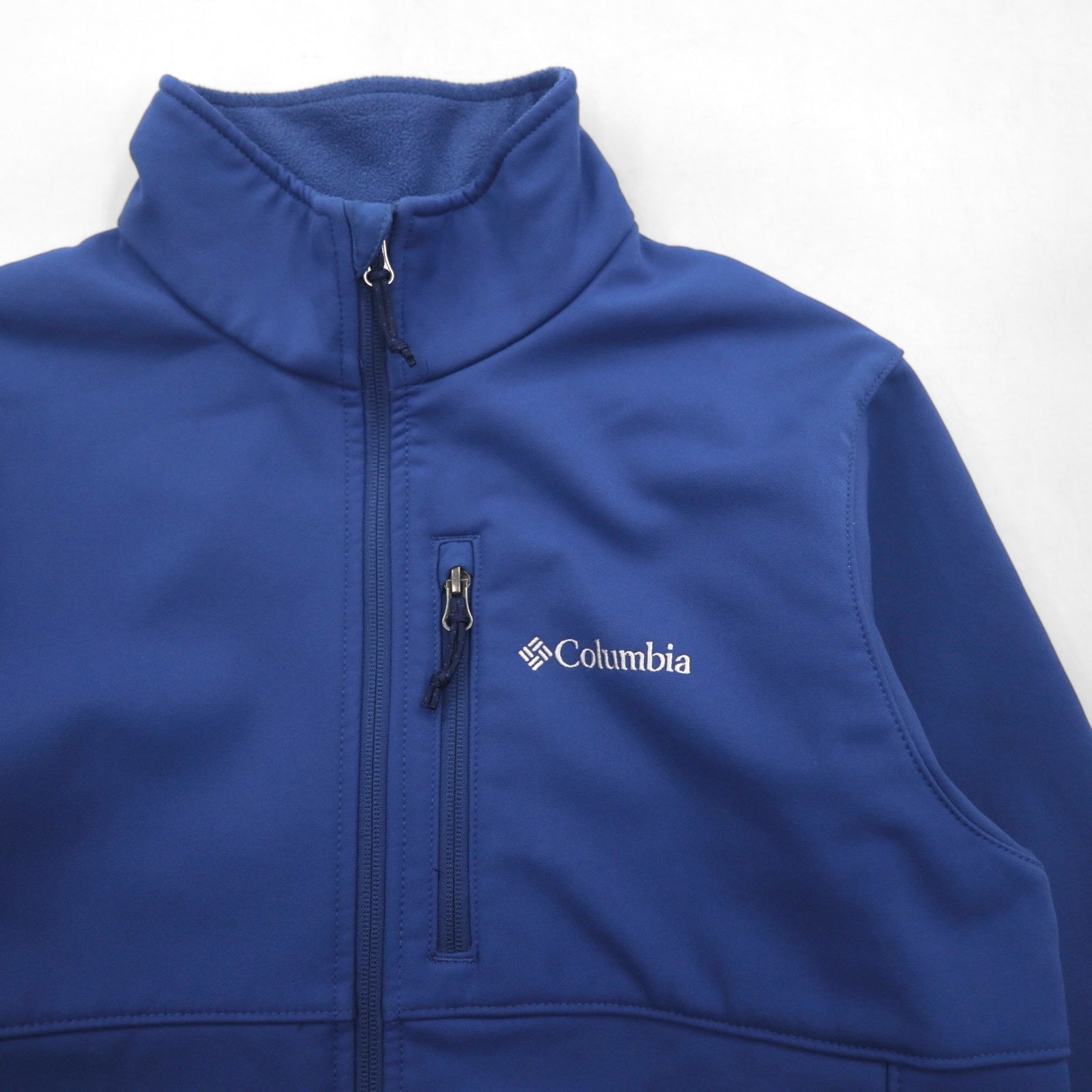 Columbia アセンダー ソフトシェル フリースジャケット M ネイビー ジップポケット WM6044