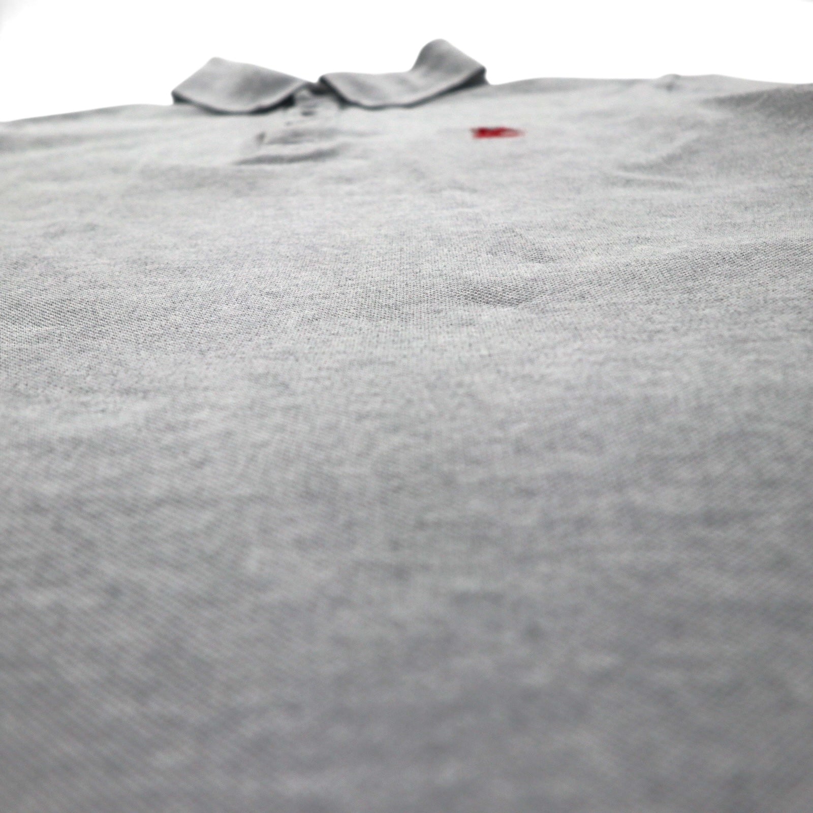 BURBERRY BRIT Polo attuale 2XL Grigio Cotone Piqué Logo ricamato