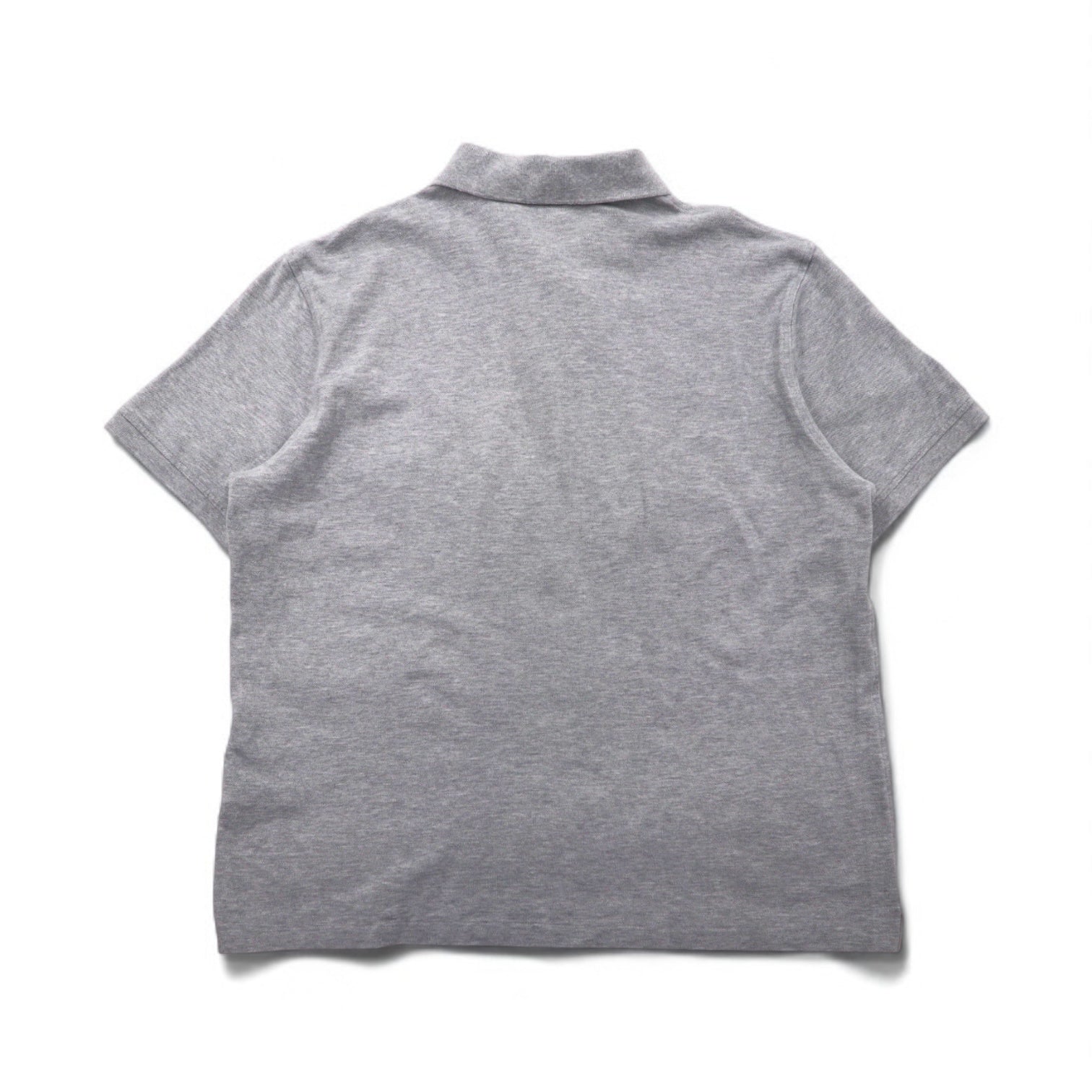 BURBERRY BRIT Polo attuale 2XL Grigio Cotone Piqué Logo ricamato