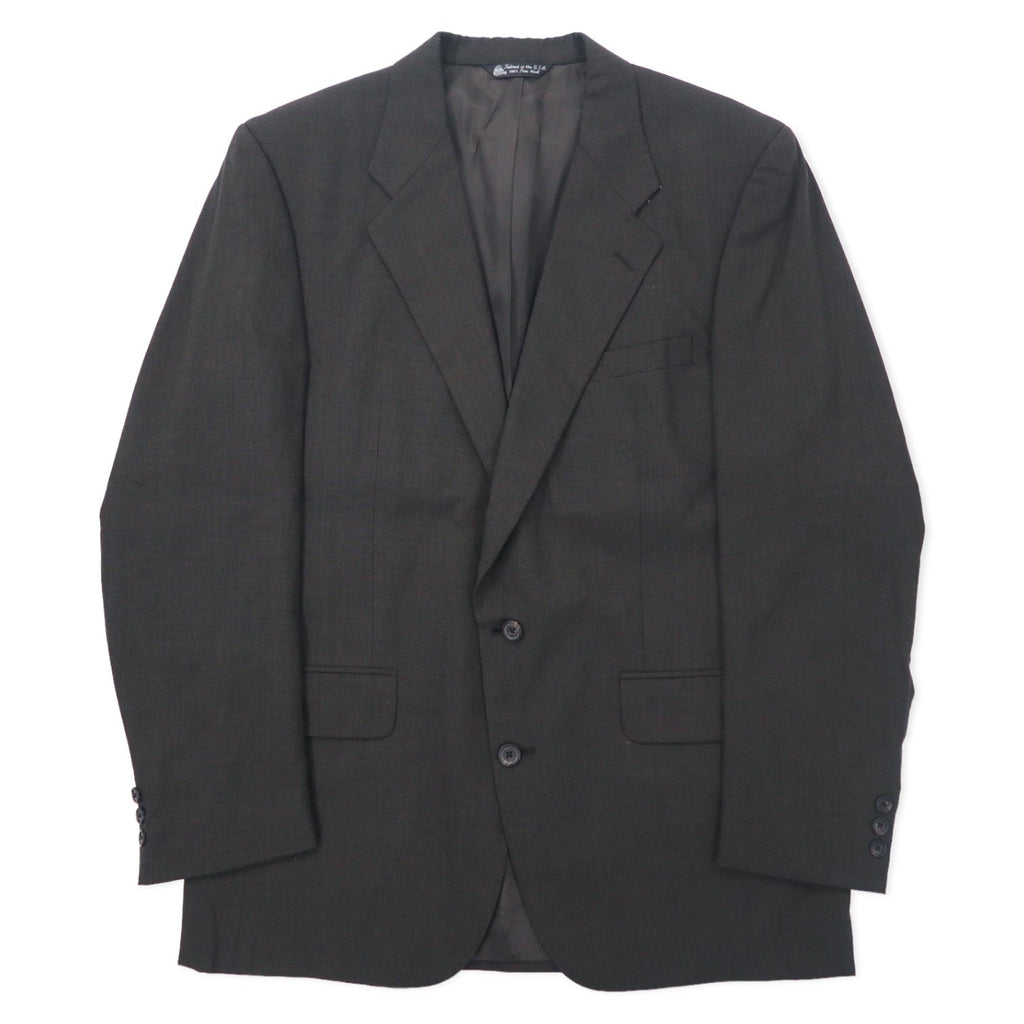 Christian Dior MONSIEUR USA 2 bottoni giacca sartoriale L marrone lana
