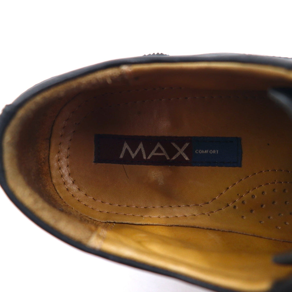 Scarpe eleganti brogue MAX COMFORT, Made in Italy, 26.5 cm, nere, in pelle, 7517