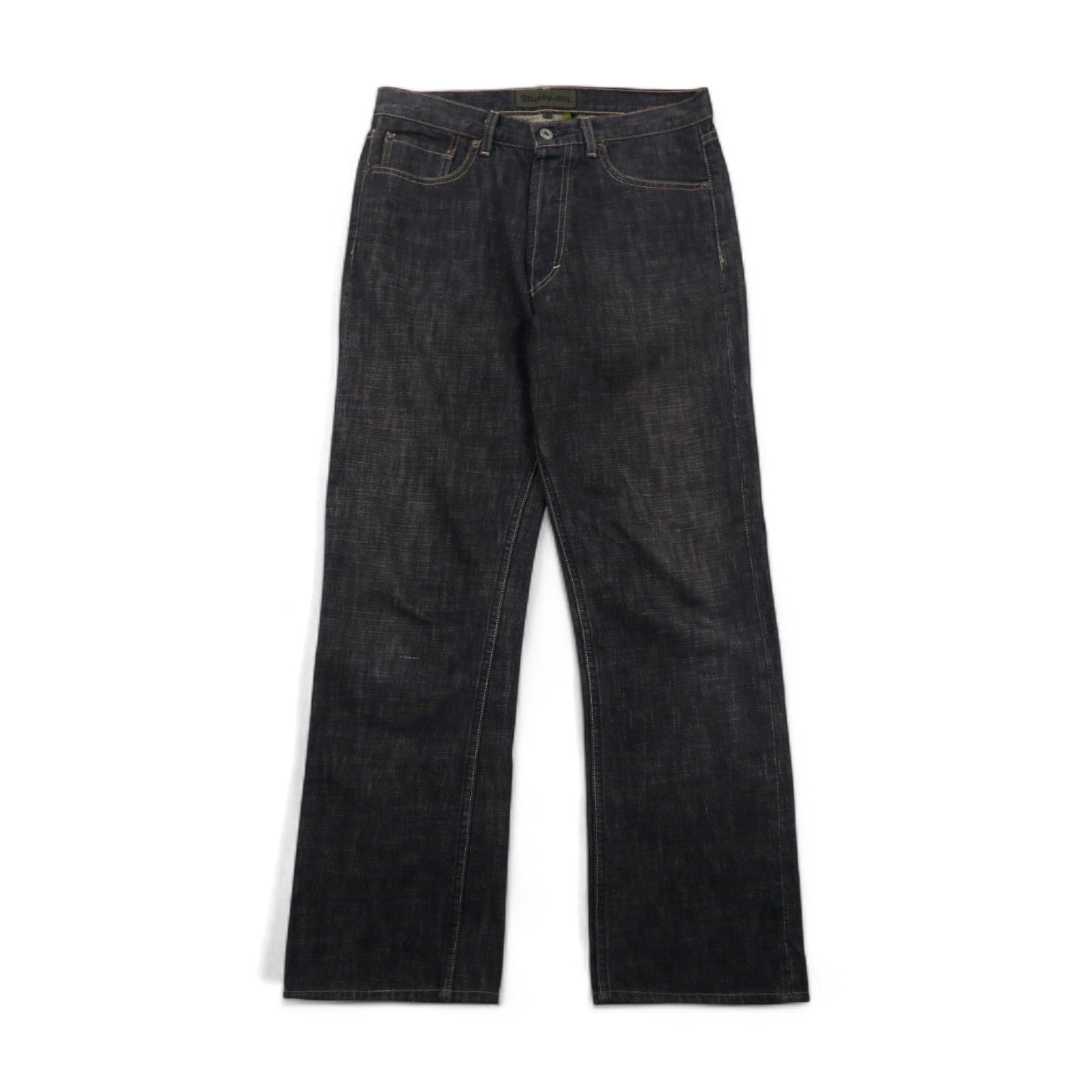 Stussy -dm Anni '90 Made in USA Old Stussy Jeans Dritti M Grigio Cotone