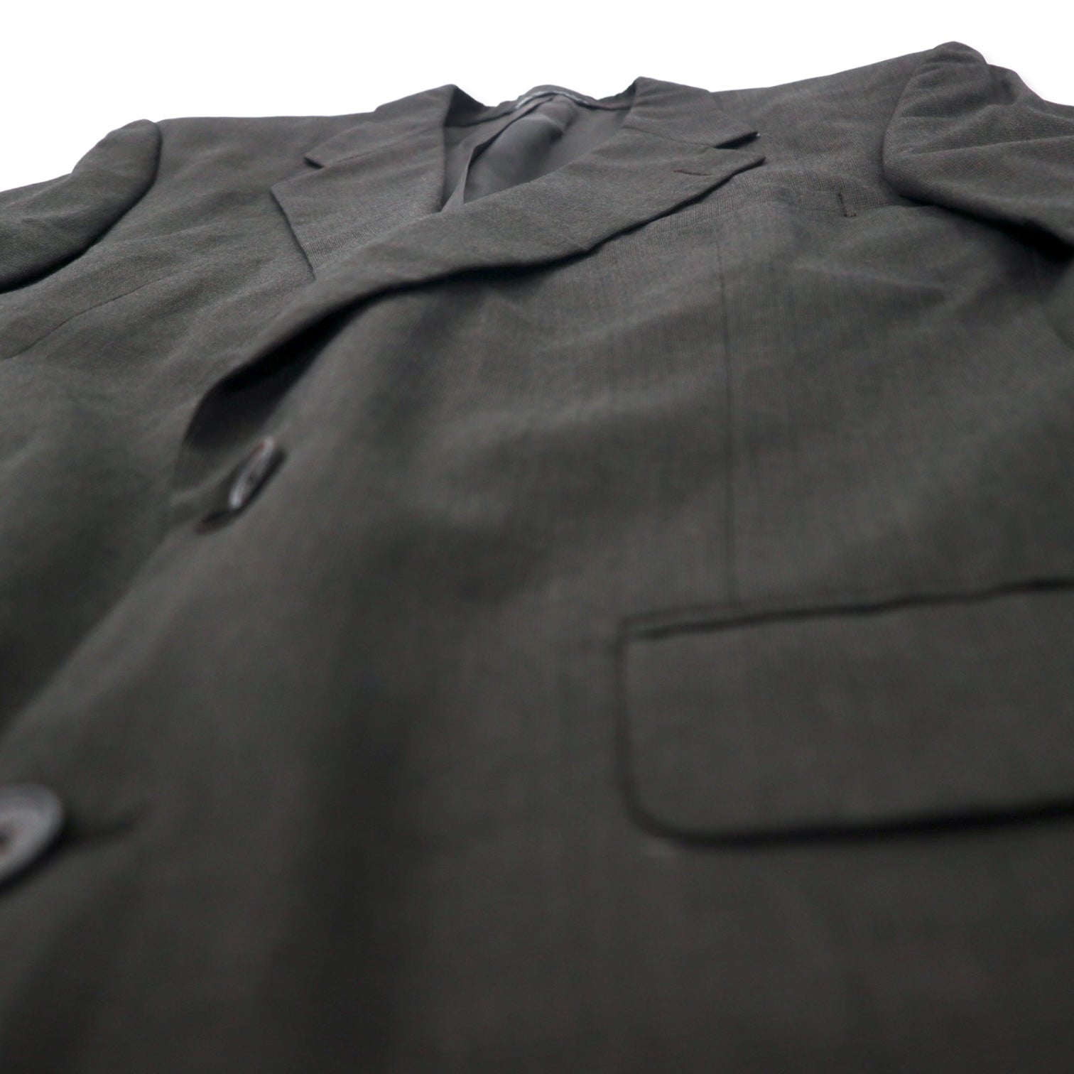 Christian Dior MONSIEUR USA 2 bottoni giacca sartoriale L marrone lana