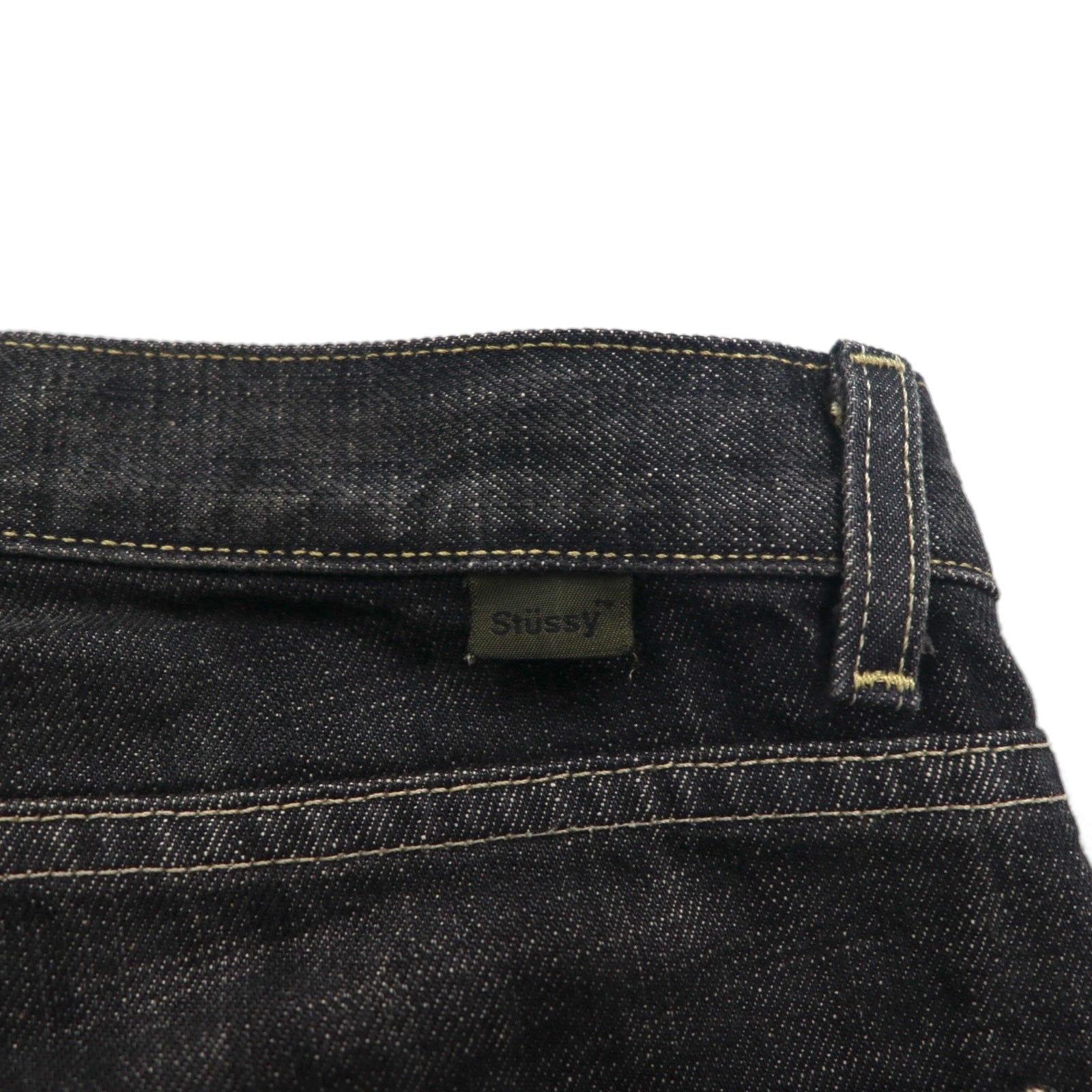Stussy -dm Anni '90 Made in USA Old Stussy Jeans Dritti M Grigio Cotone