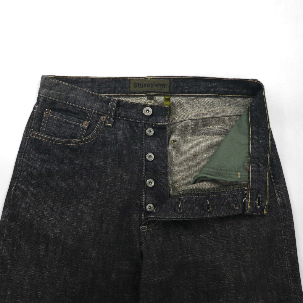 Stussy -dm Anni '90 Made in USA Old Stussy Jeans Dritti M Grigio Cotone