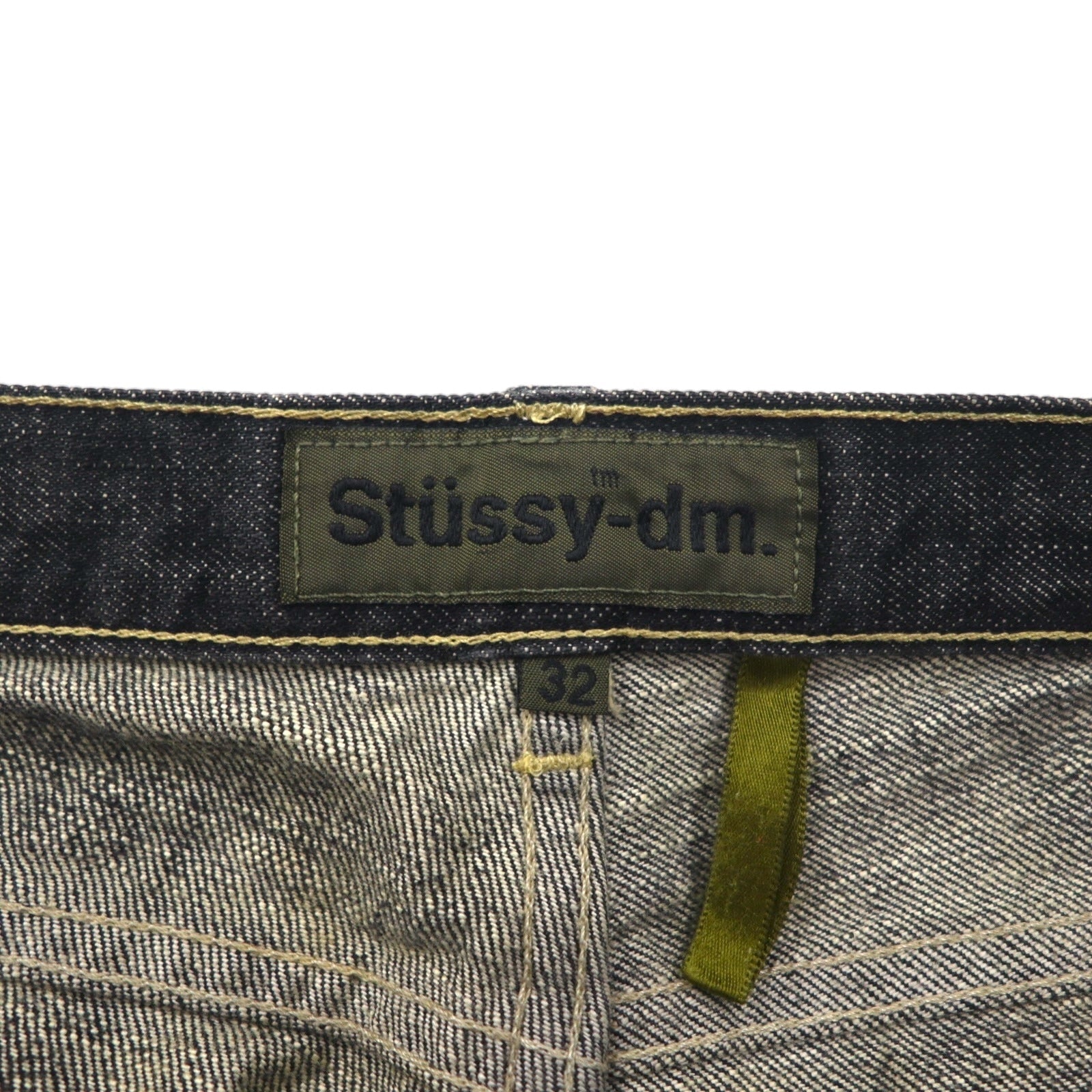 Stussy -dm Anni '90 Made in USA Old Stussy Jeans Dritti M Grigio Cotone
