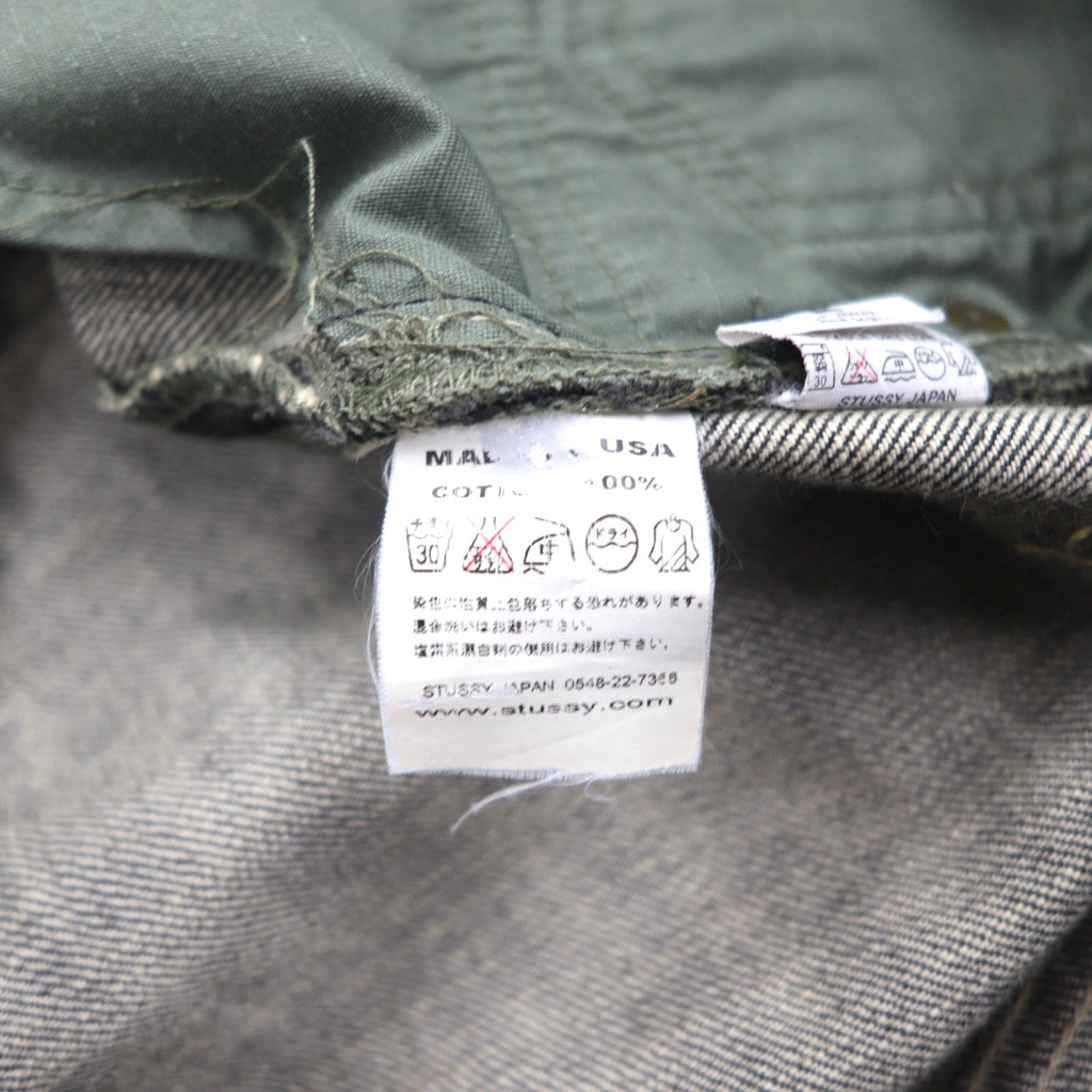 Stussy -dm Anni '90 Made in USA Old Stussy Jeans Dritti M Grigio Cotone