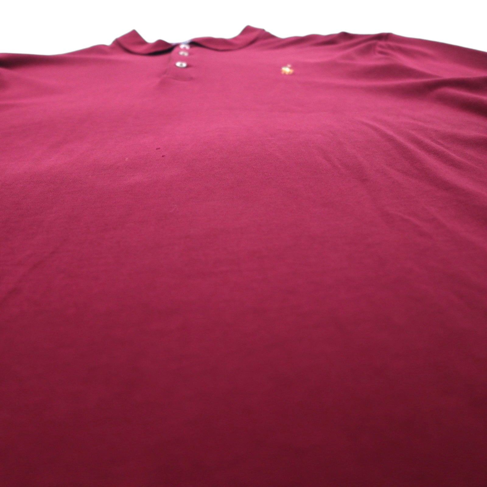 Polo Ralph Lauren 長袖ポロシャツ ラガーシャツ 2XL ボルドー スモールポニー刺繡