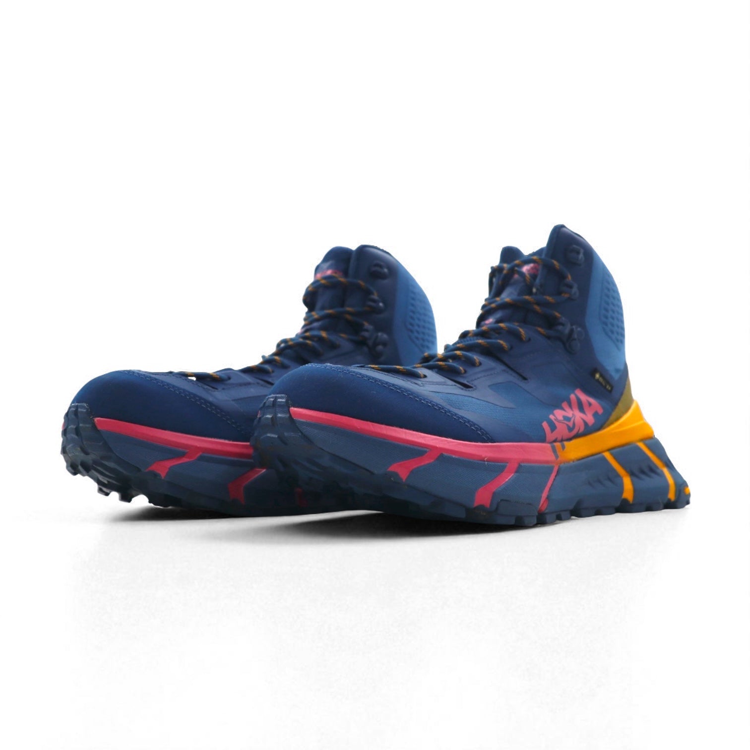 HOKA ONE ONE TENNINE HIKE GTX scarponcino da trekking 28cm Gore-Tex impermeabile suola VIBRAM 1113510 MBSF scarpa da trekking