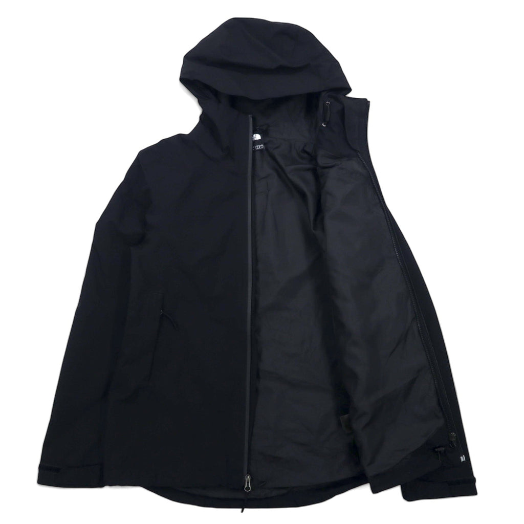 THE NORTH FACE Gore-Tex Mountain Parka S Nero Poliestere GORE-TEX Impermeabile con cerniera compatibile Zip-in-Zip Standard internazionale NF0A46I7
