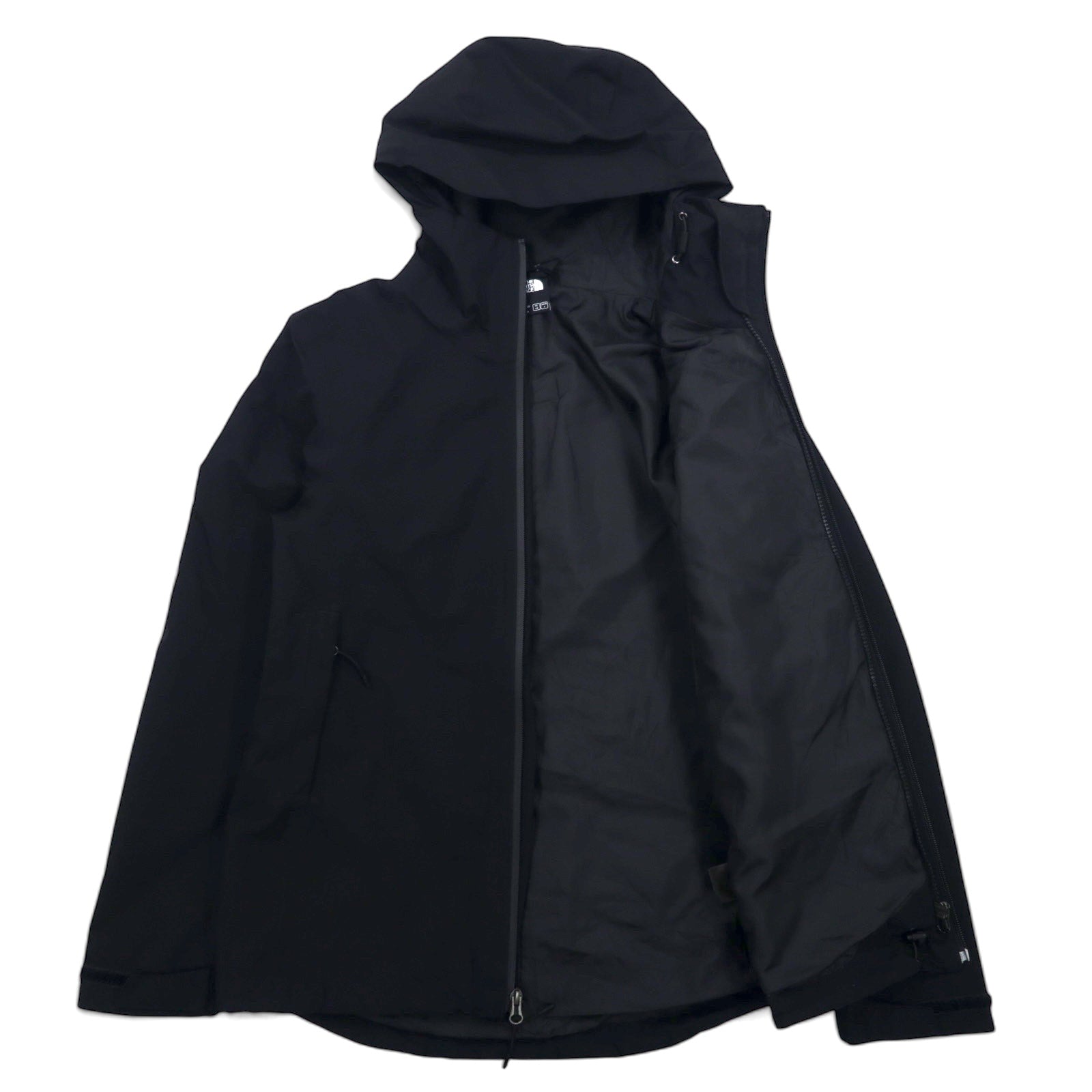 THE NORTH FACE Gore-Tex Mountain Parka S Nero Poliestere GORE-TEX Impermeabile con cerniera compatibile Zip-in-Zip Standard internazionale NF0A46I7
