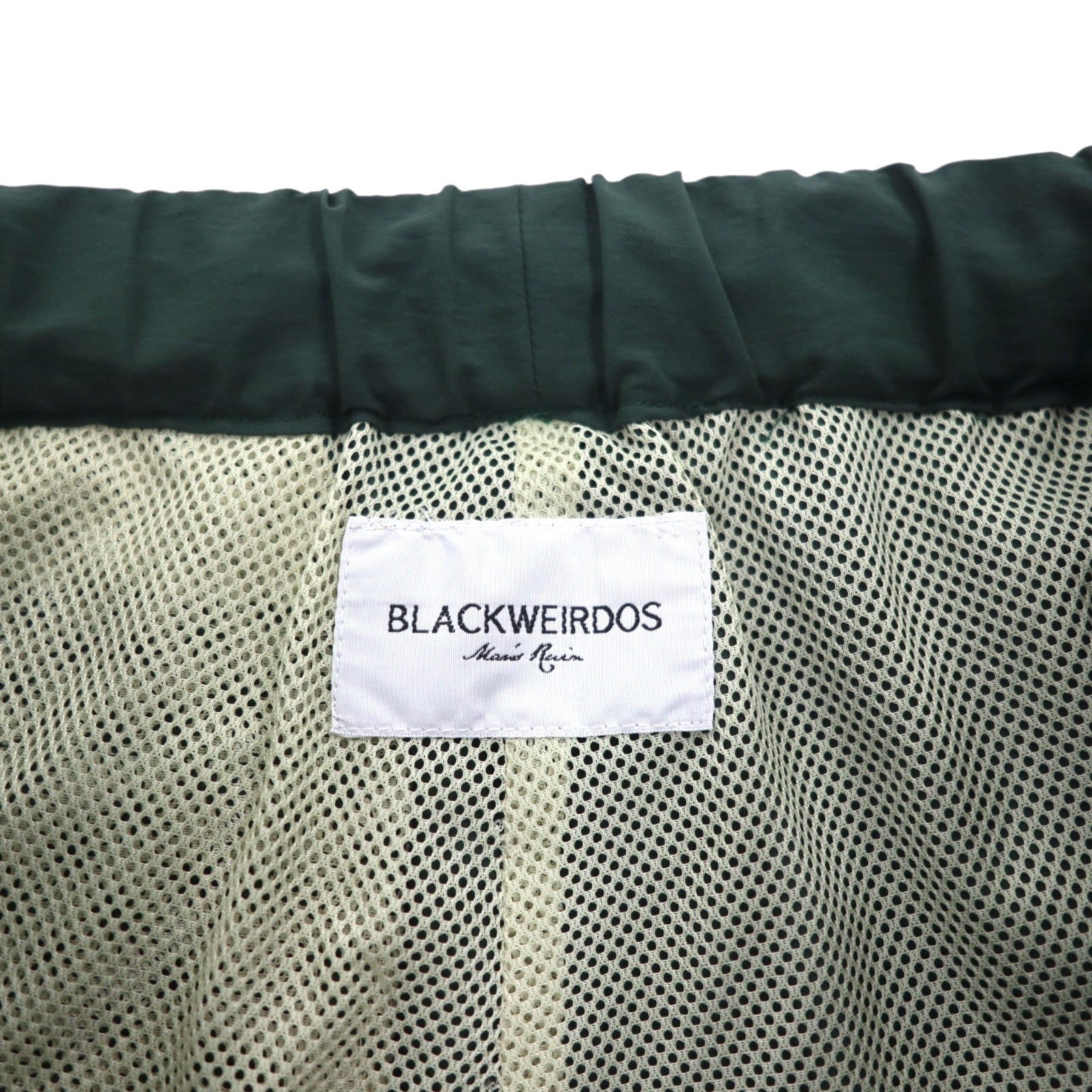 Black Weirdos 日本製 リフレクター トラックパンツ ジャージ L グリーン BLACKWEIRDOS Reflector Track Pants 19SS-PA06