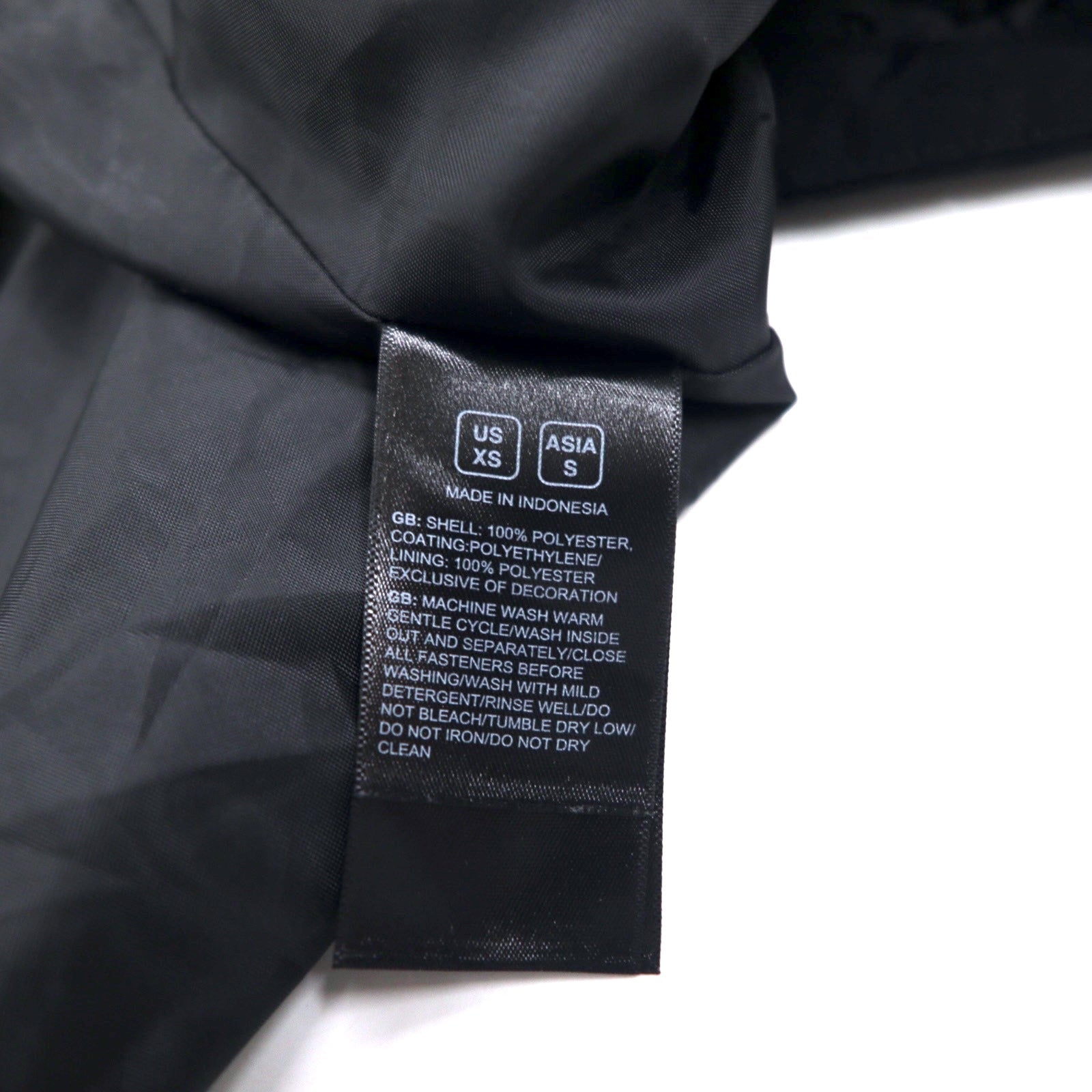 THE NORTH FACE Gore-Tex Mountain Parka S Nero Poliestere GORE-TEX Impermeabile con cerniera compatibile Zip-in-Zip Standard internazionale NF0A46I7