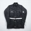 BELSTAFF イタリア製 ツアーマスター モーターサイクル ライダースジャケット XL ブラック TOUR MASTER 500 ベルト付き