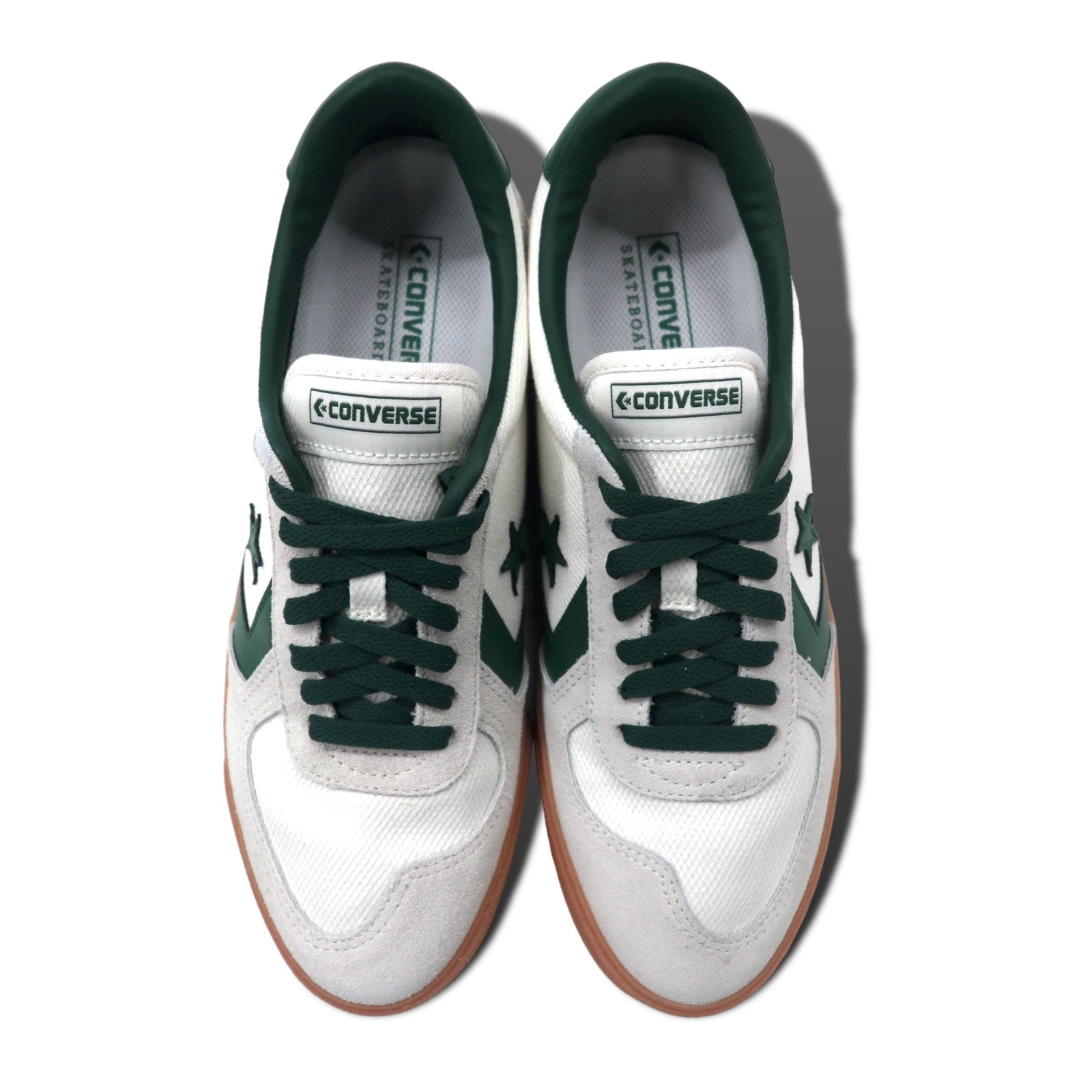 CONVERSE CHECKPOINT SKATEBOARDING Sneakers 28 cm Bianche CHECKPOINT SK OX WHITE GREEN SKATEBOARDING 1SD598 Articolo nuovo