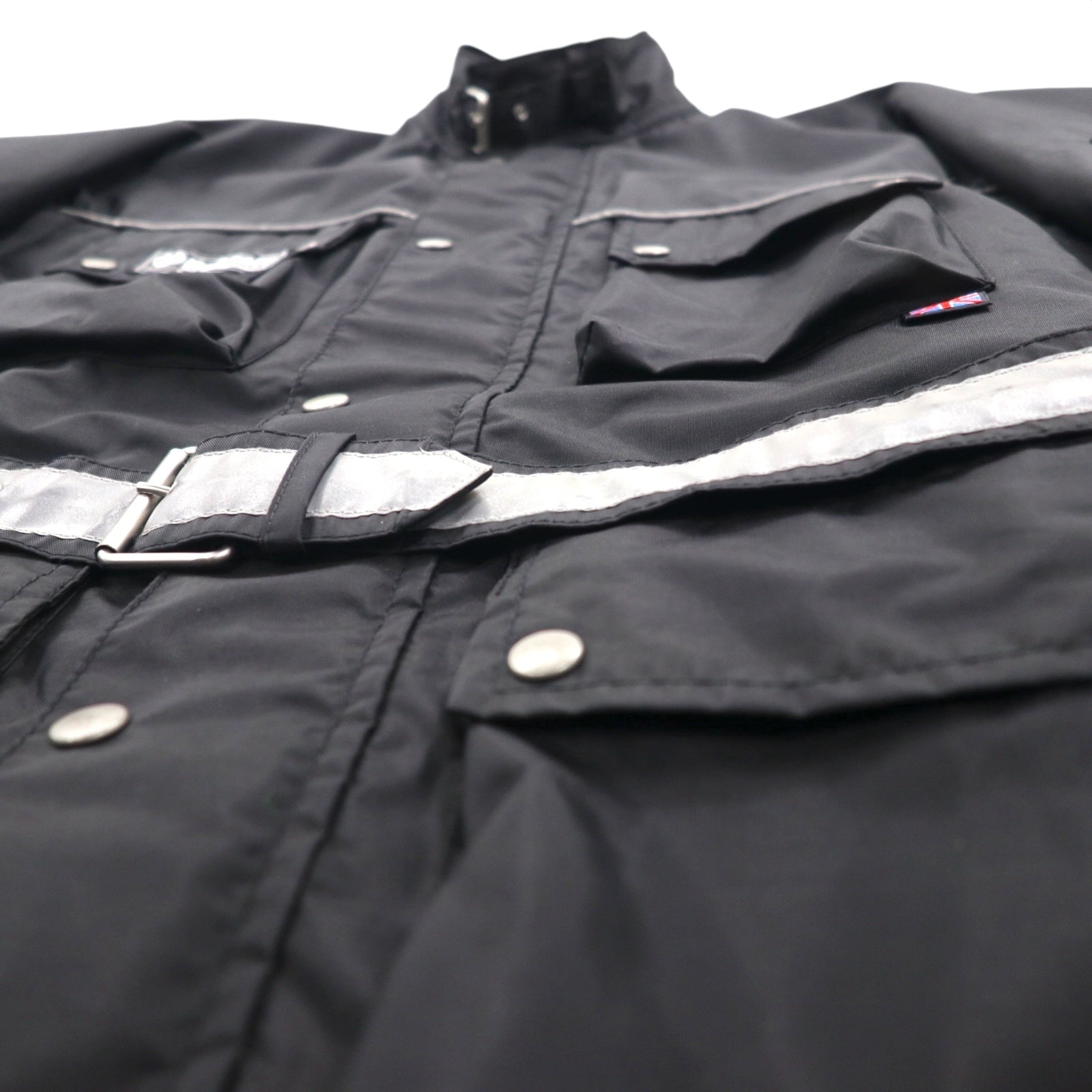 BELSTAFF イタリア製 ツアーマスター モーターサイクル ライダースジャケット XL ブラック TOUR MASTER 500 ベルト付き