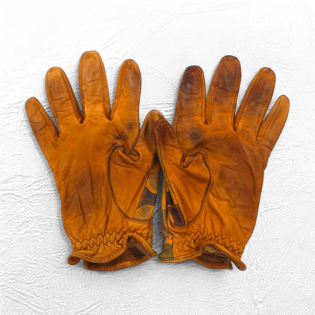 Guanti in pelle vintage, guanti tattici mimetici "Duck Hunter"