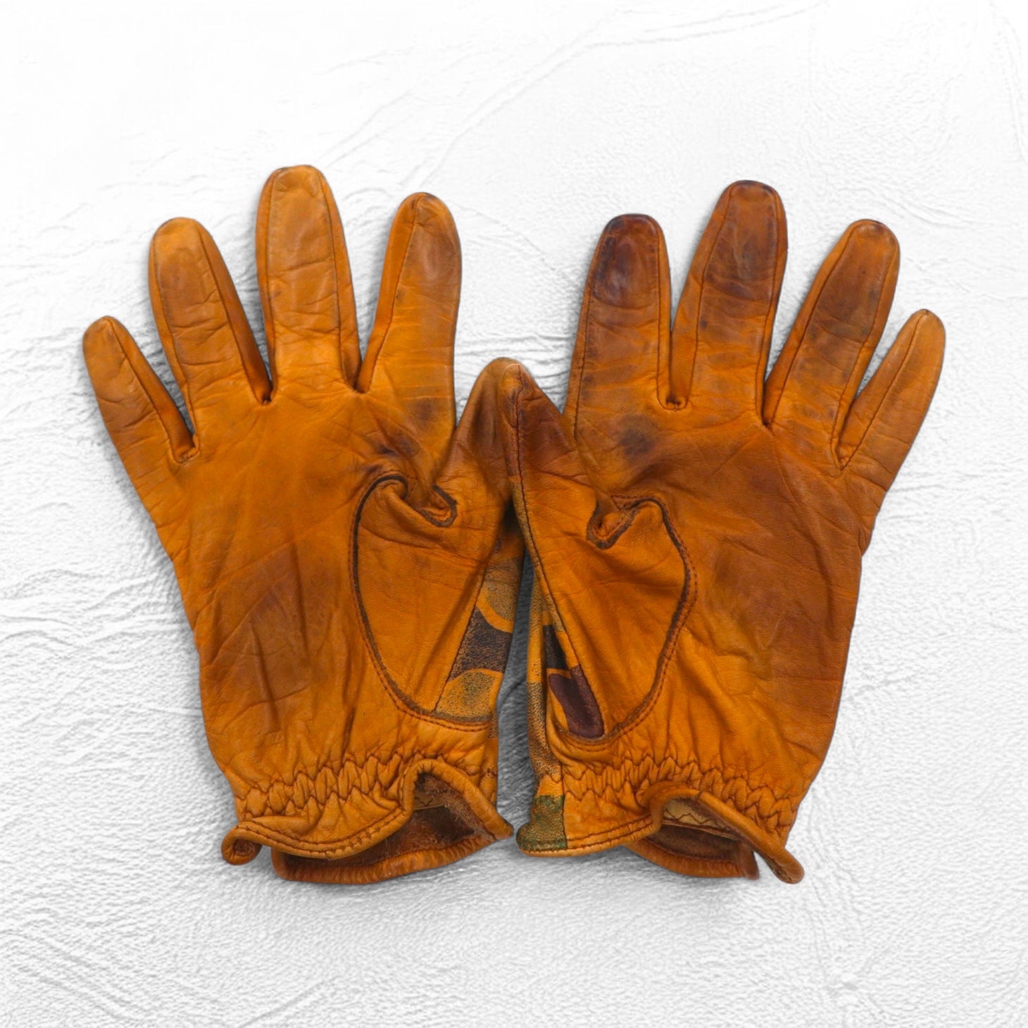 Guanti in pelle vintage, guanti tattici mimetici "Duck Hunter"