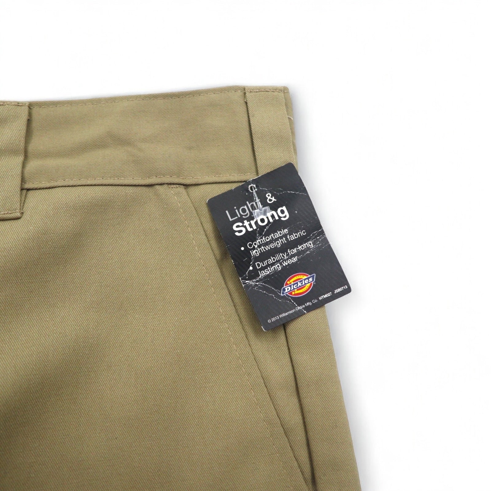 Dickies Pantaloni Chino Work Cargo 32 Beige Poliestere WP8555DS Nuovo con etichette