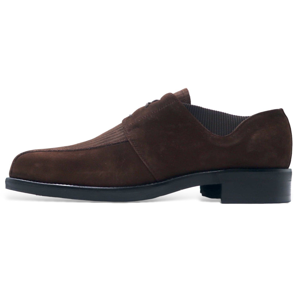 GHERARDINI ITALY Scarpe eleganti in pelle scamosciata 26.5 cm Marrone Nuove