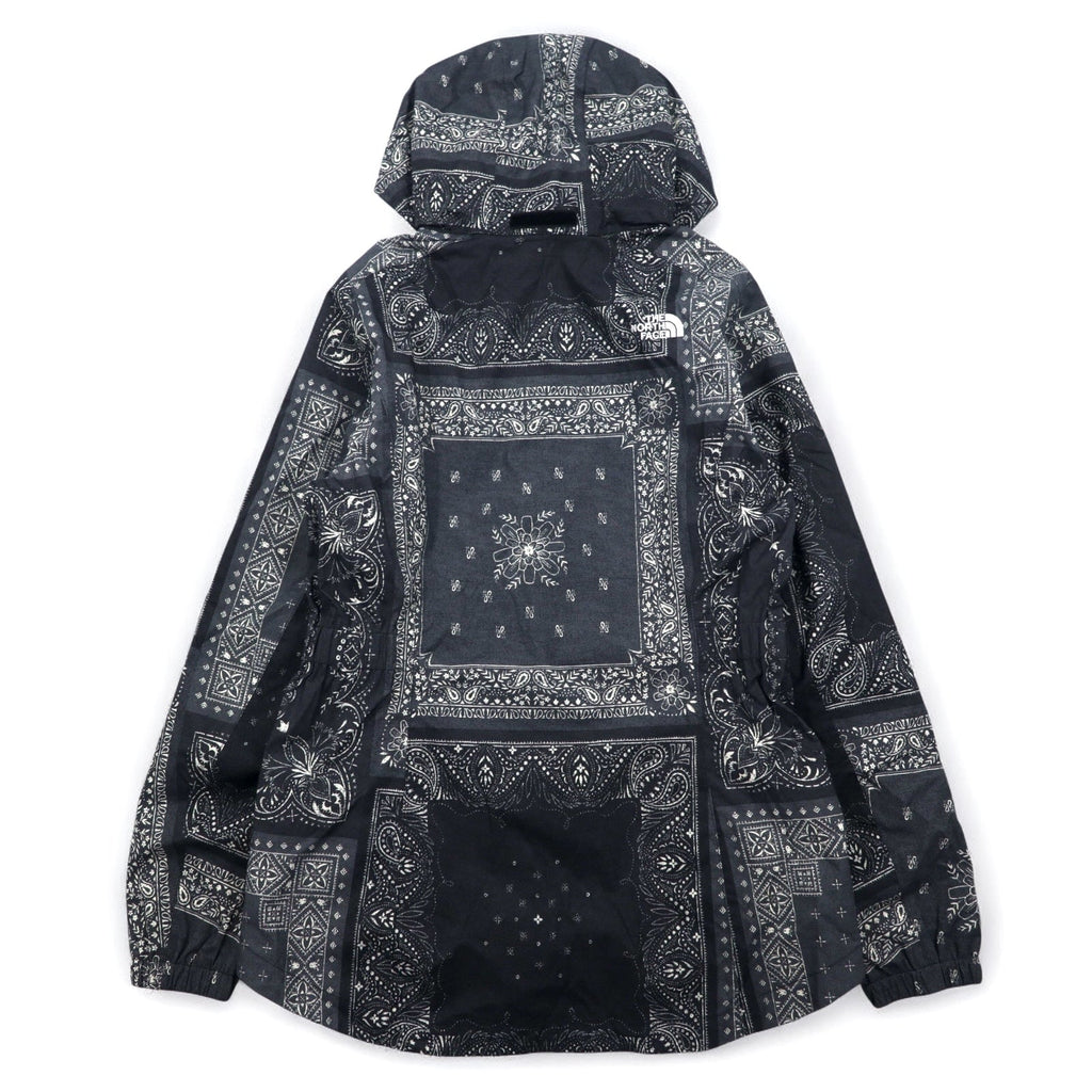 THE NORTH FACE リゾルブ パーカー2 RESOLVE PARKA II マウンテンパーカー M ブラック バンダナ ペイズリー柄 ポリエステル DRYVENT 防水 US規格
