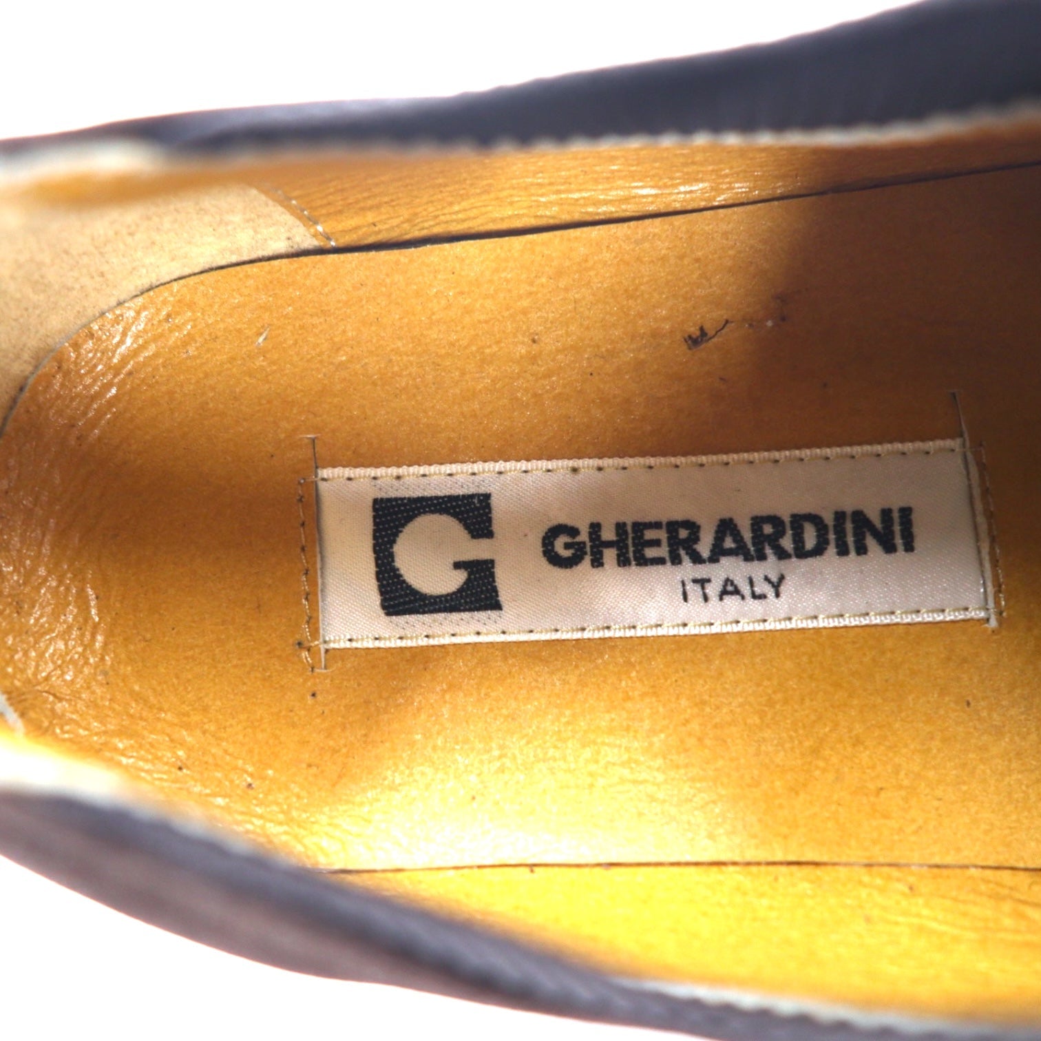 GHERARDINI ITALY Scarpe eleganti in pelle scamosciata 26.5 cm Marrone Nuove