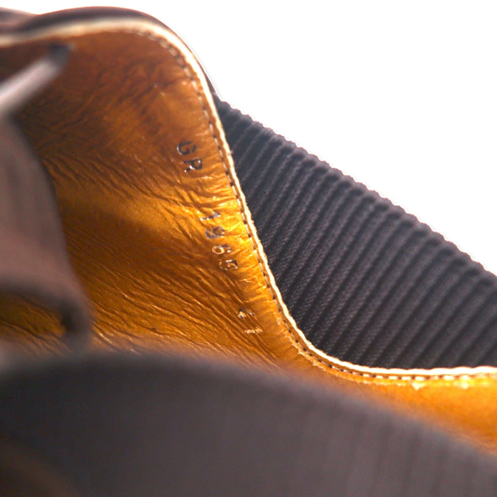 GHERARDINI ITALY Scarpe eleganti in pelle scamosciata 26.5 cm Marrone Nuove