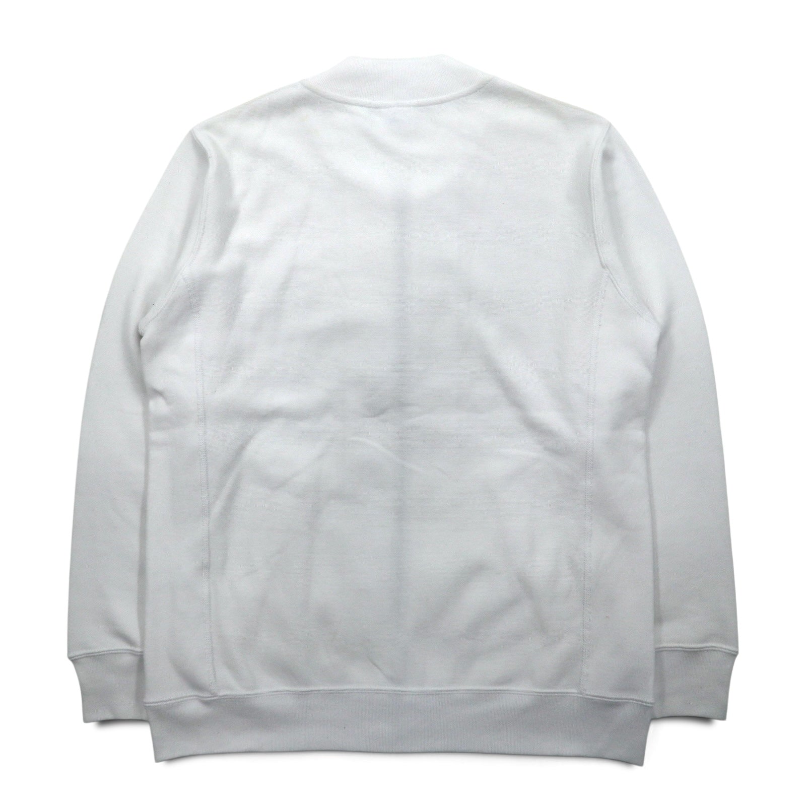 Champion Reverse Weave - Giacca full zip in felpa, taglia L, colore bianco, modello C8-P019