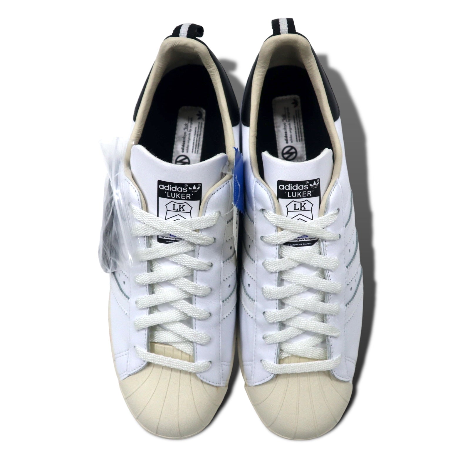 adidas originals × NEIGHBORHOOD スーパースター 80s スニーカー 28.5cm ホワイト SUPERSTAR 80s LUKER G17202 未使用品