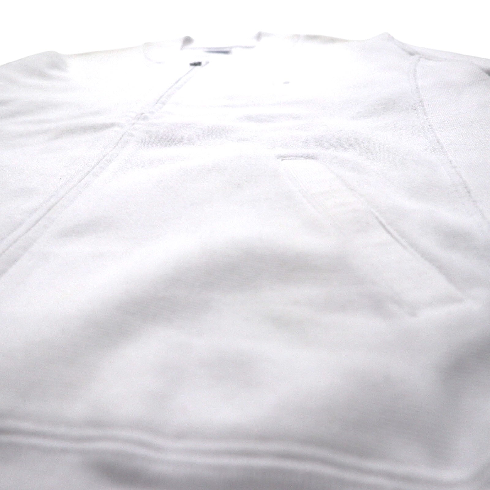 Champion Reverse Weave - Giacca full zip in felpa, taglia L, colore bianco, modello C8-P019