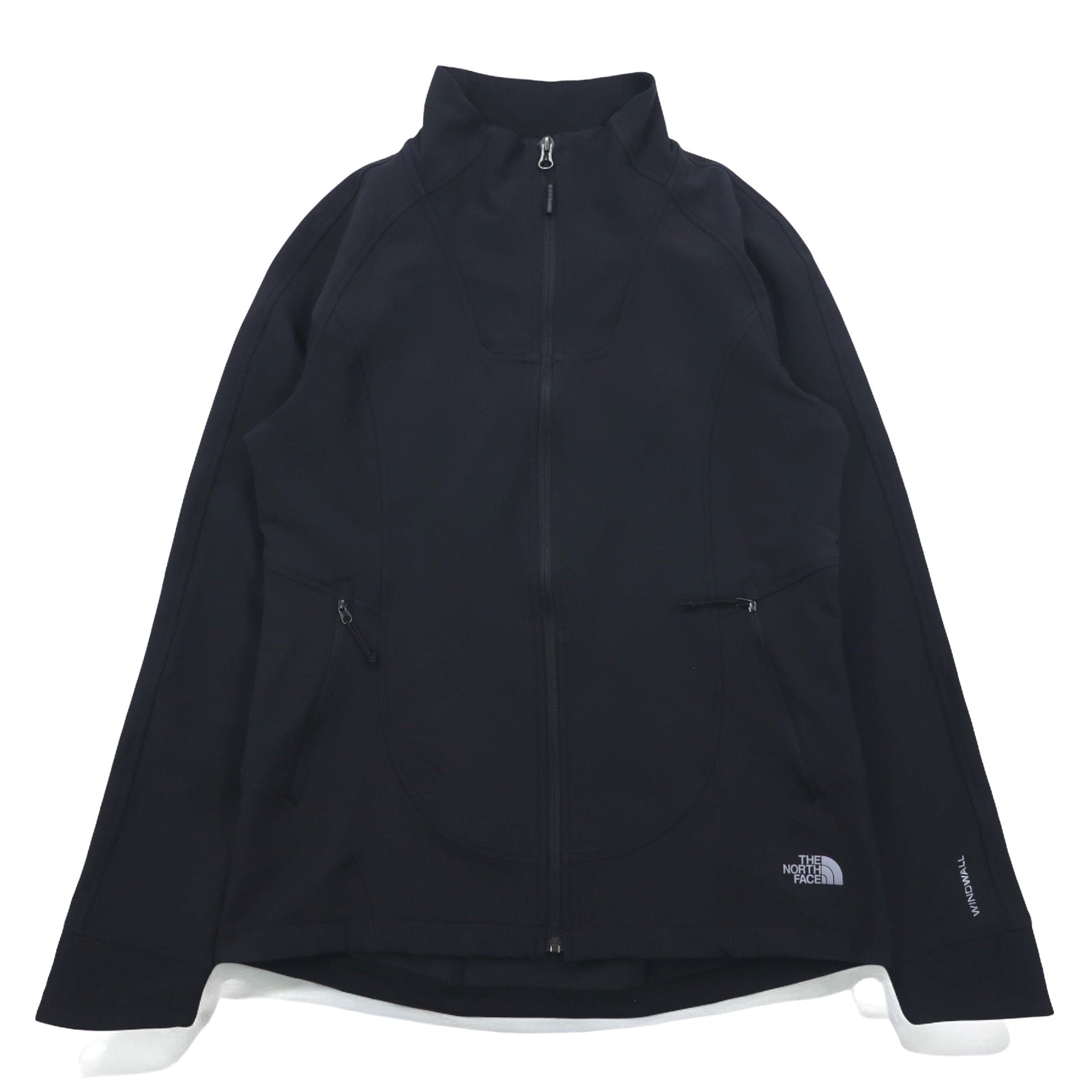 THE NORTH FACE ウィンドウォール WINDWALL ソフトシェルジャケット M ブラック ポリエステル 軽量 保湿 防風 US規格 NF0A3LGW