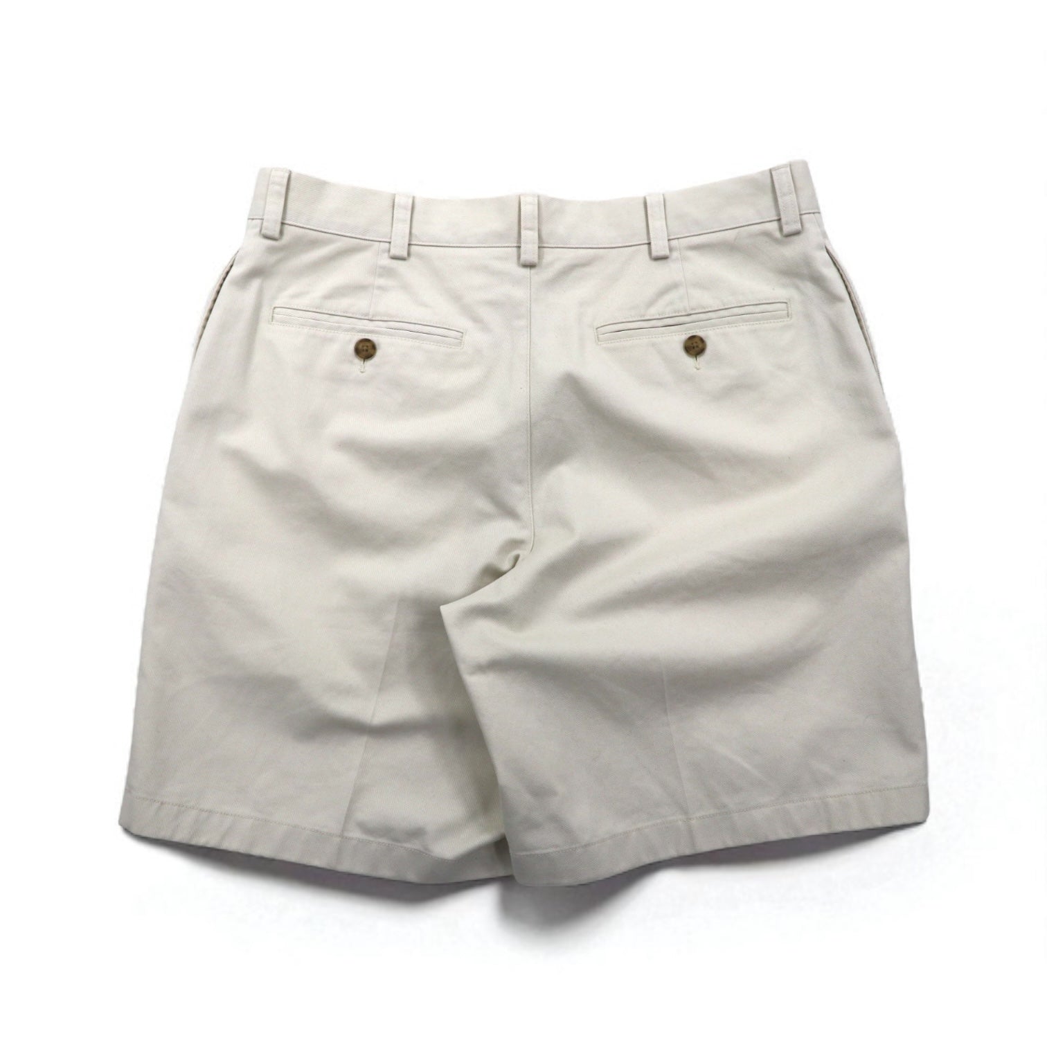 L.L.Bean Pantaloncini Chino Classici Double L Vestibilità L Cotone Beige 267793