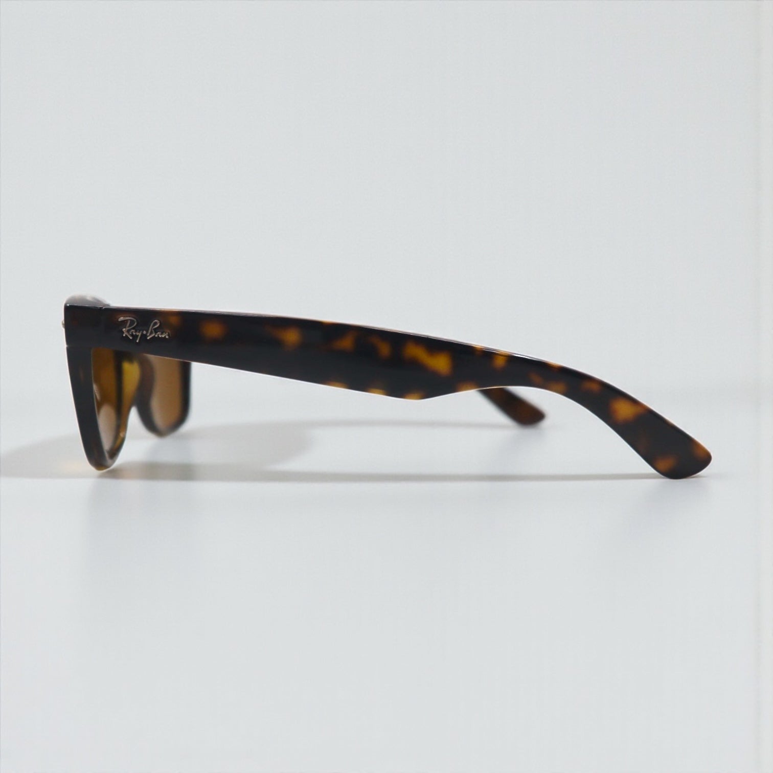 Ray-Ban ニューウェイファーラー NEW WAYFARER ウェリントン サングラス RB2132 710 55-18 3N ベッコウ イタリア製 未使用品