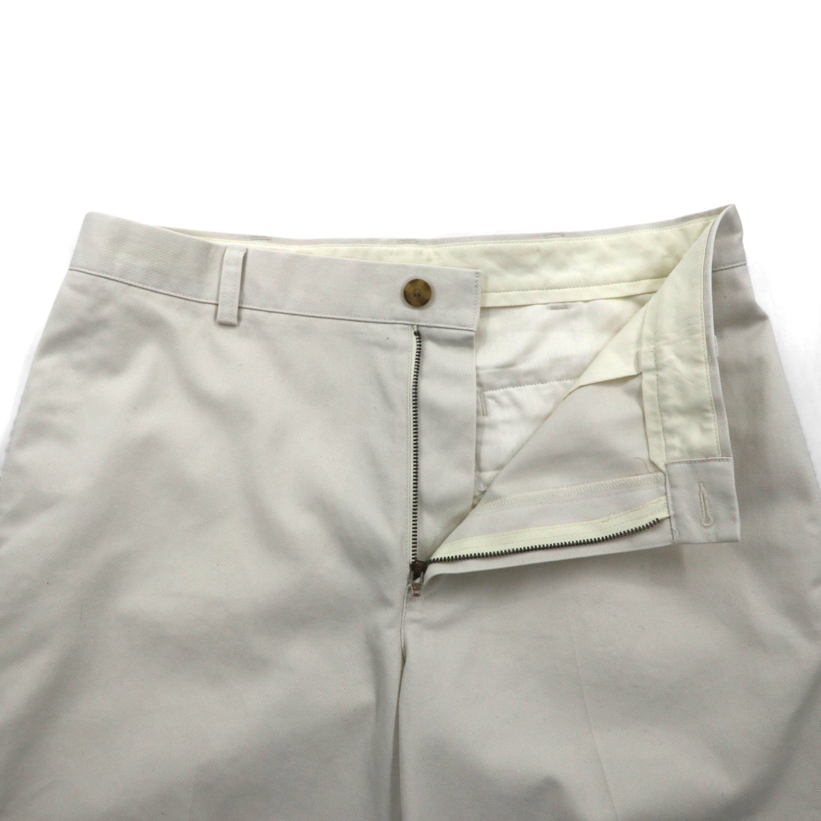 L.L.Bean Pantaloncini Chino Classici Double L Vestibilità L Cotone Beige 267793
