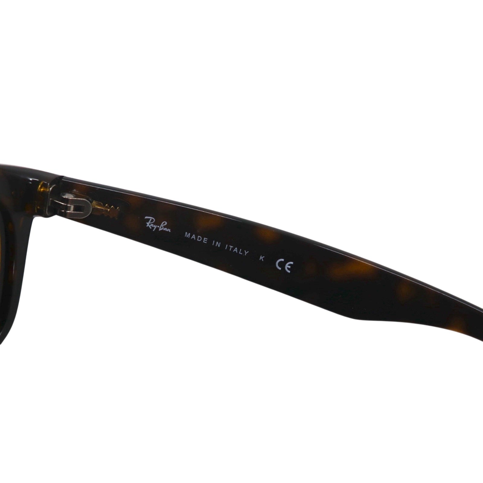 Ray-Ban ニューウェイファーラー NEW WAYFARER ウェリントン サングラス RB2132 710 55-18 3N ベッコウ イタリア製 未使用品