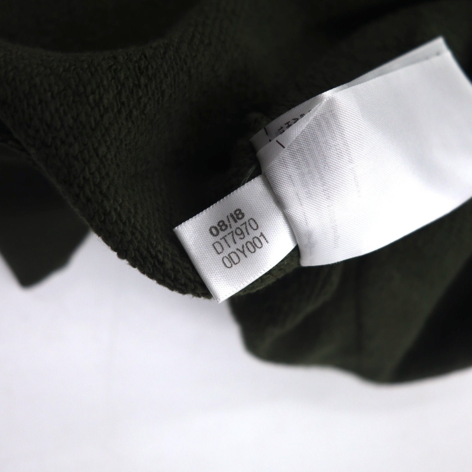 adidas originals felpa con cappuccio Trefoil pullover M kaki cotone DT7970
