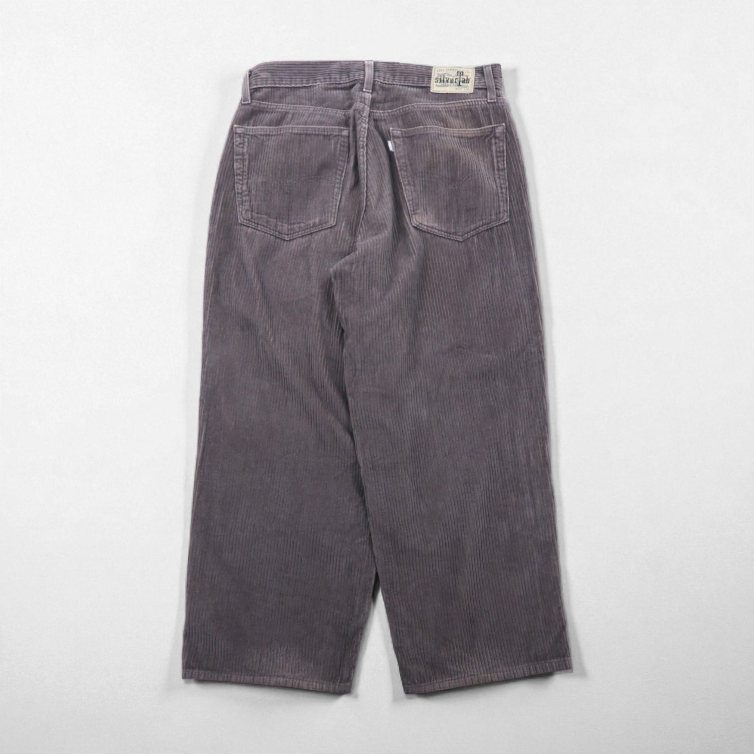 Levi's SILVER TAB 90年代 バギー チノパンツ ワイド コーデュロイパンツ M グレー BAGGY シルバータブ 39290-0007